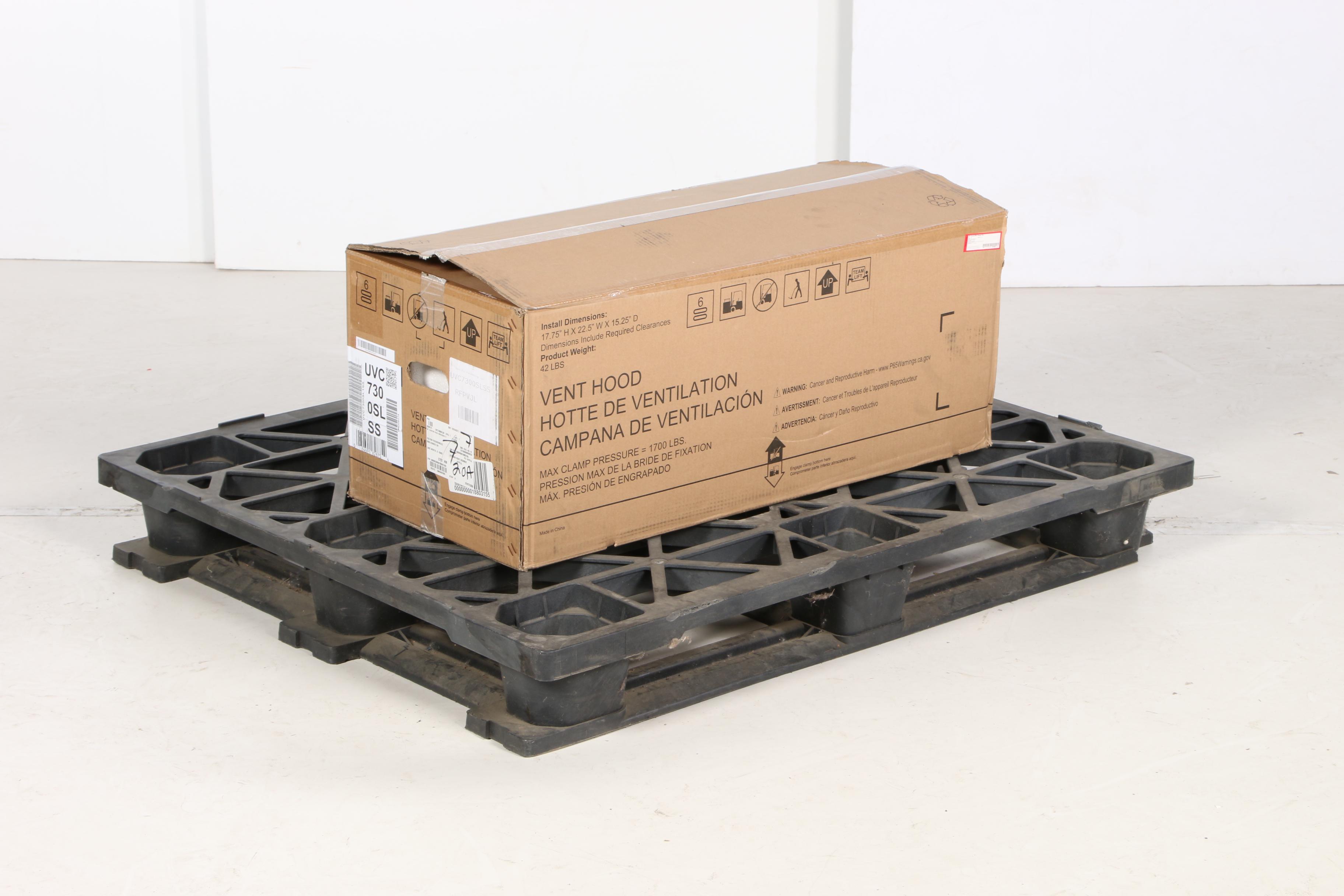 GE Stainless Steel 20" Convertible Range Hood EBTH