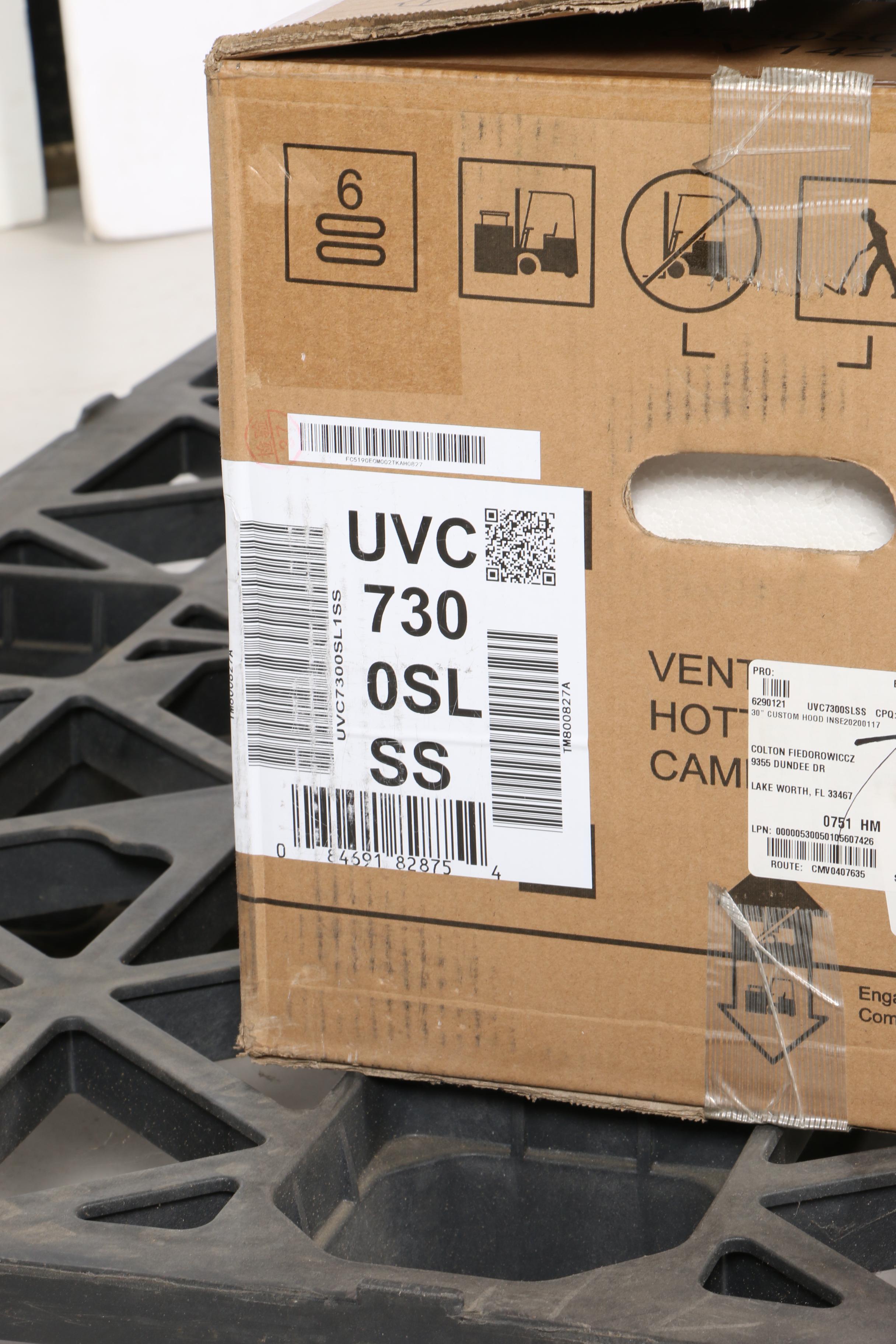 GE Stainless Steel 20" Convertible Range Hood EBTH