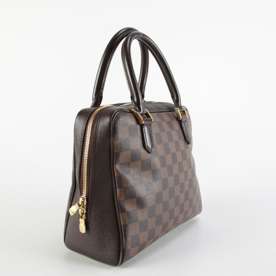 Louis Vuitton Damier Ebene Brera Satchel