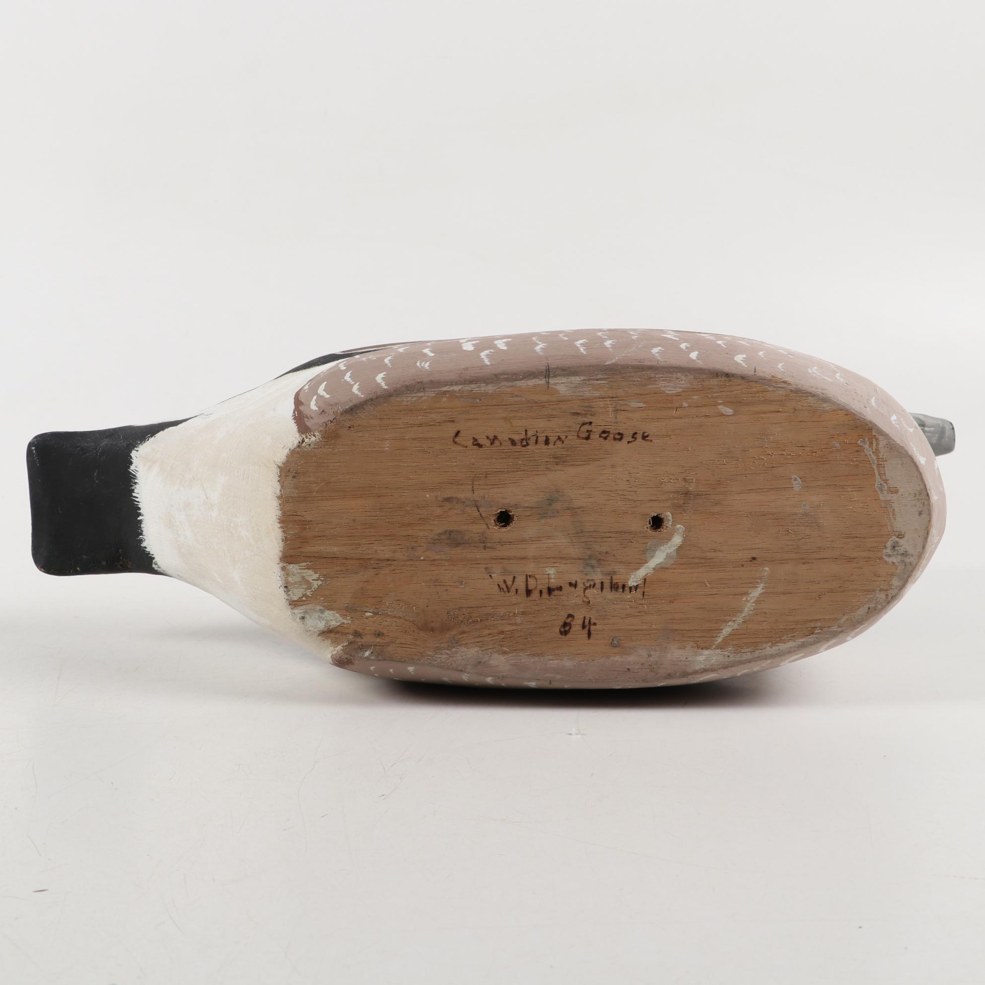 Wallace Lugibihl and Raymond E. Hornick Wooden Canadian Geese Decoys