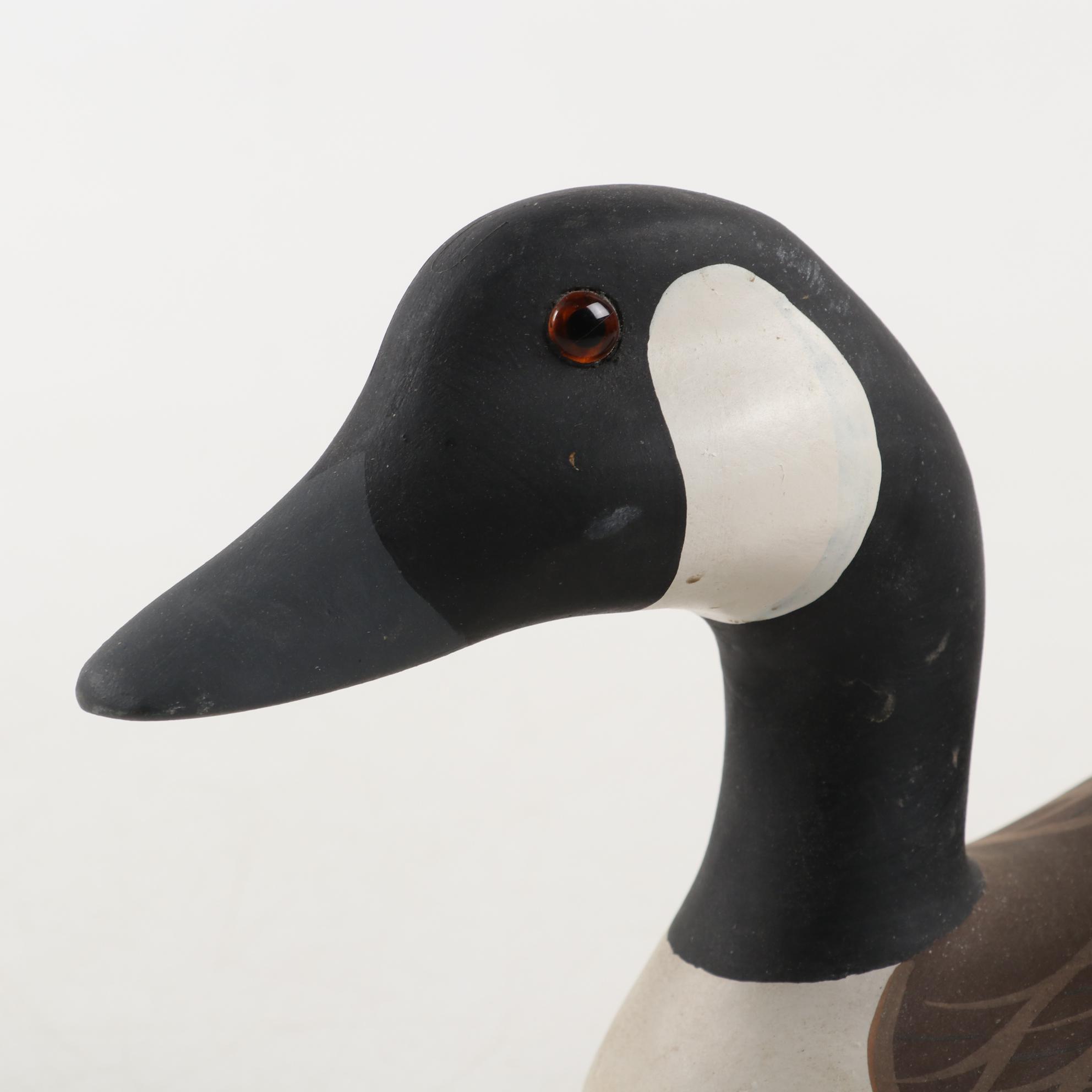 Wallace Lugibihl and Raymond E. Hornick Wooden Canadian Geese Decoys