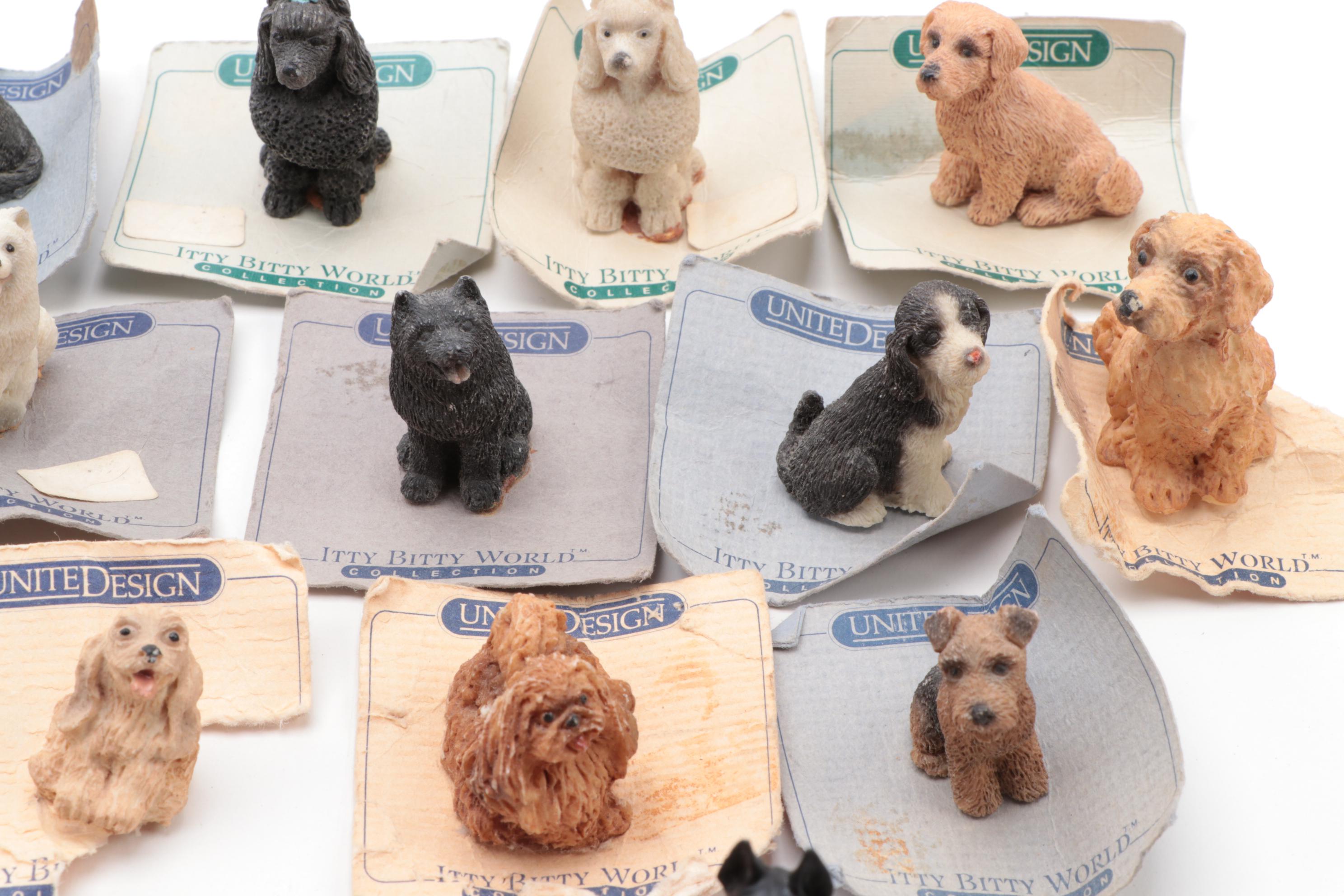 United Design Itty Bitty World and Other Miniature Dog Figurines EBTH