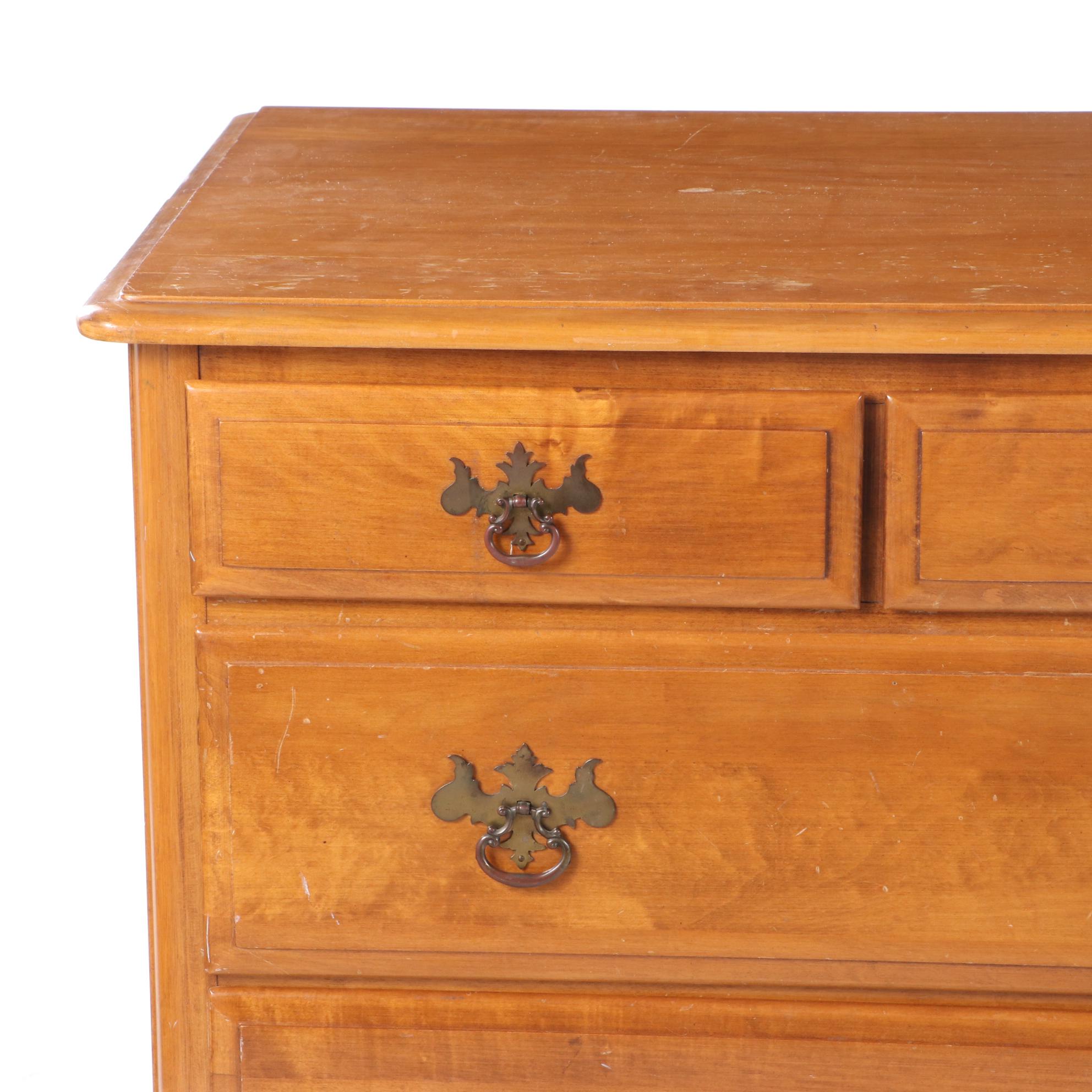 Kling Furniture "Olde Orcharde" Maple SixDrawer Chest, Mid20th