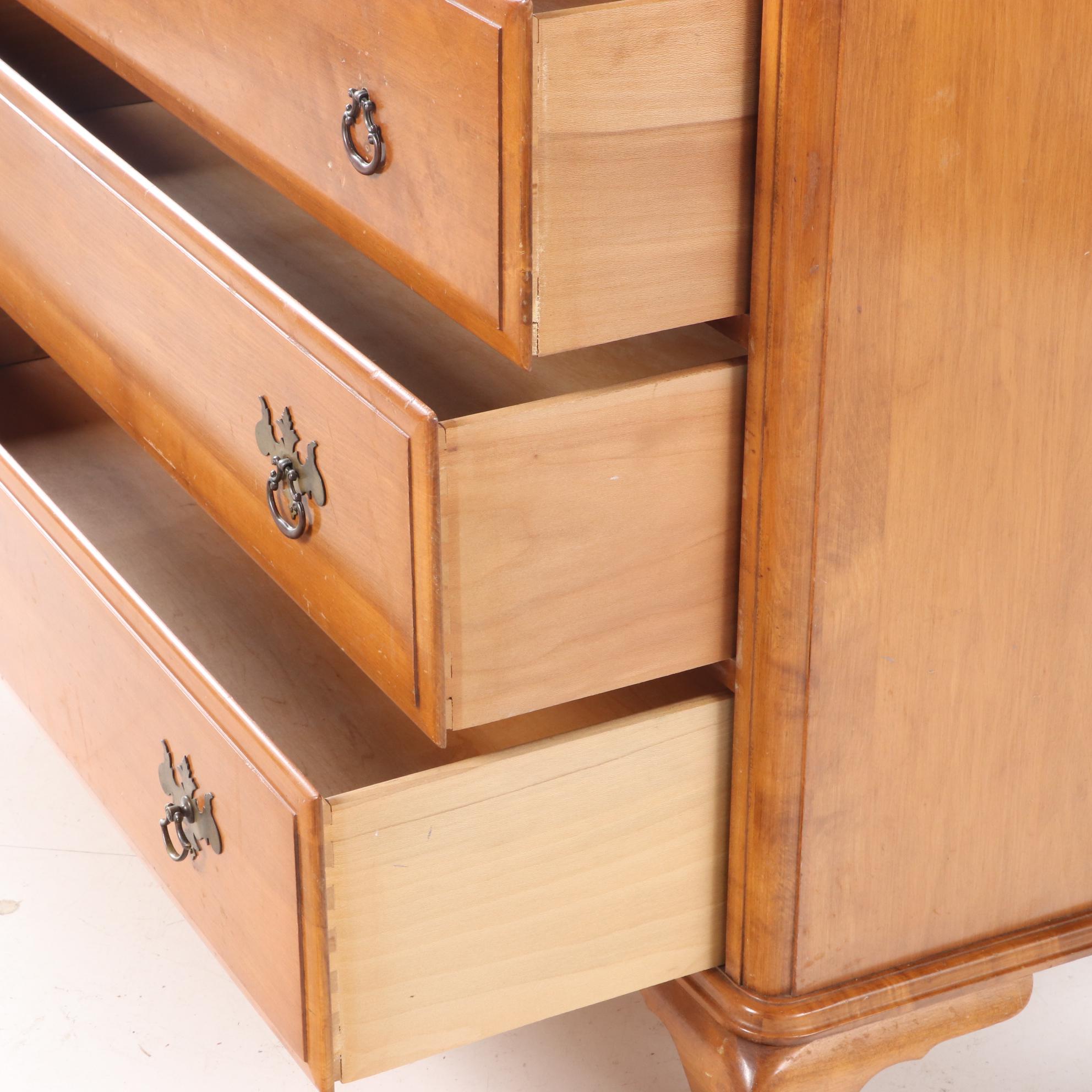 Kling Furniture "Olde Orcharde" Maple SixDrawer Chest, Mid20th