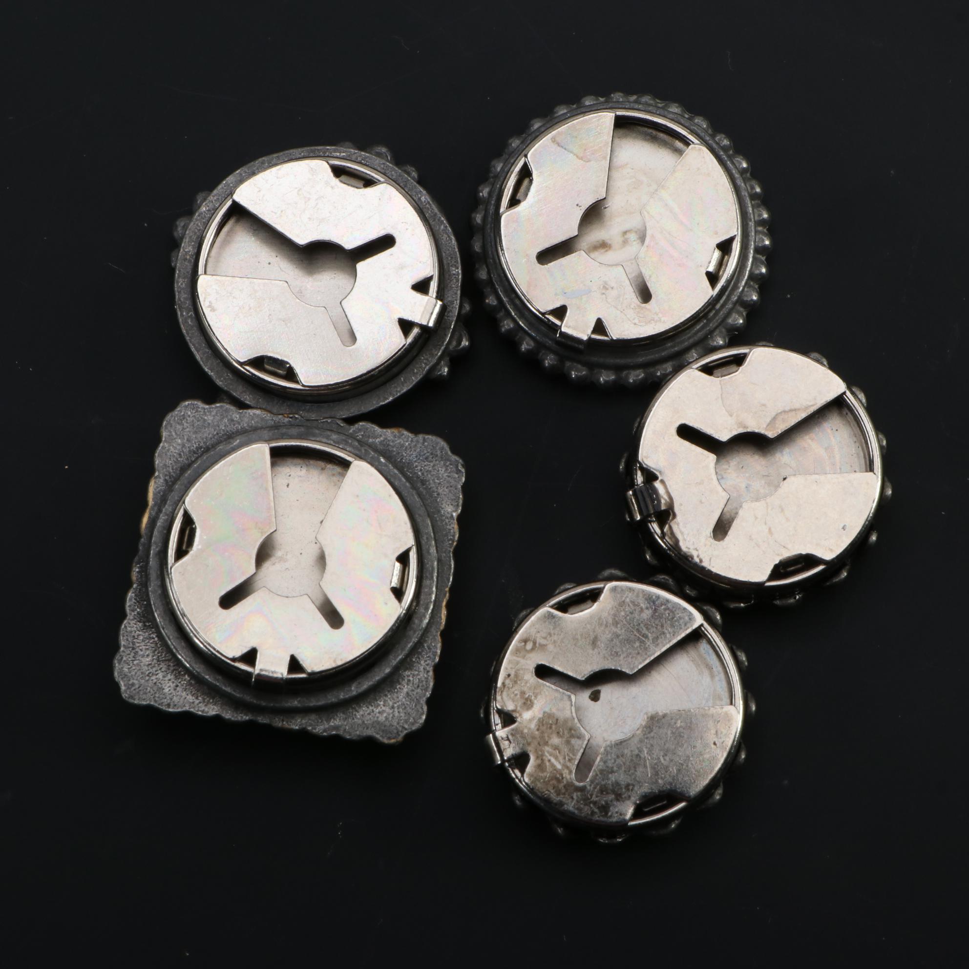 Roman Coin Button Covers EBTH