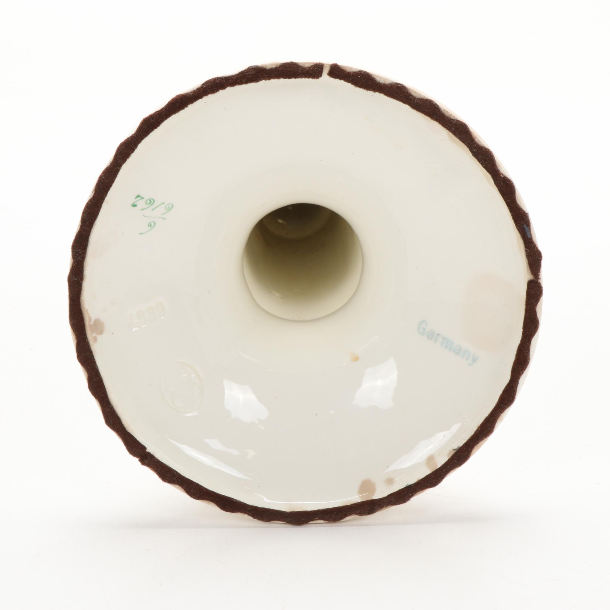 Max Roesler German Porcelain Three-Tiered Reticulated Centerpiece ...