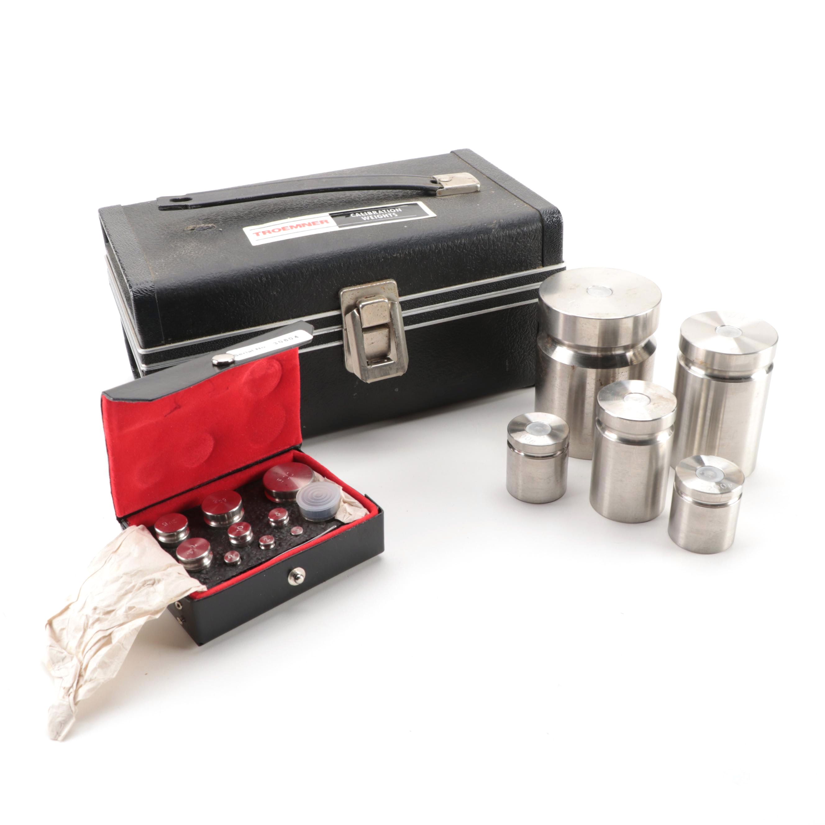 Troemner Calibration Weight Complete Set with Carry Case EBTH