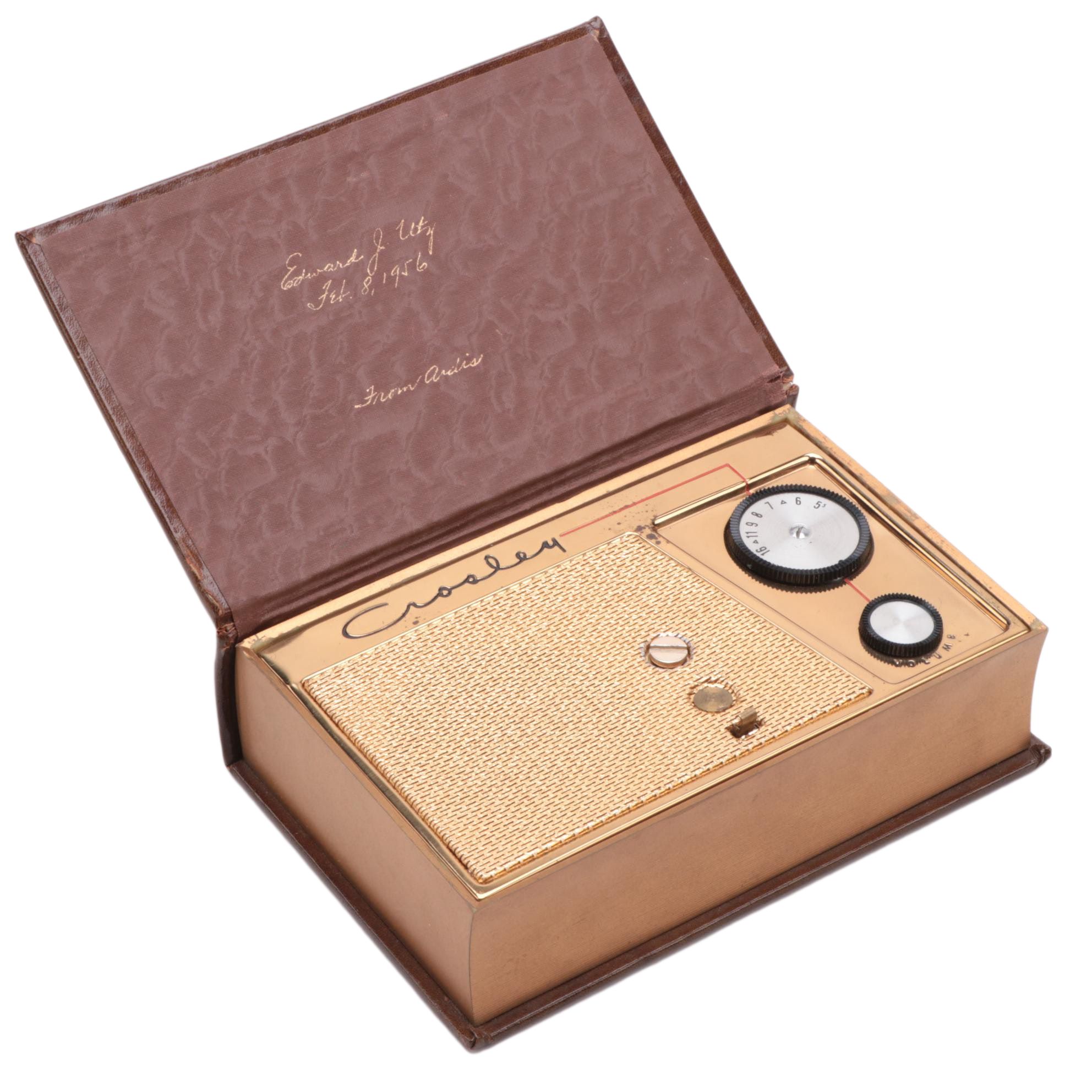 Crosley JM8BN Book Transistor Radio, 1956 EBTH