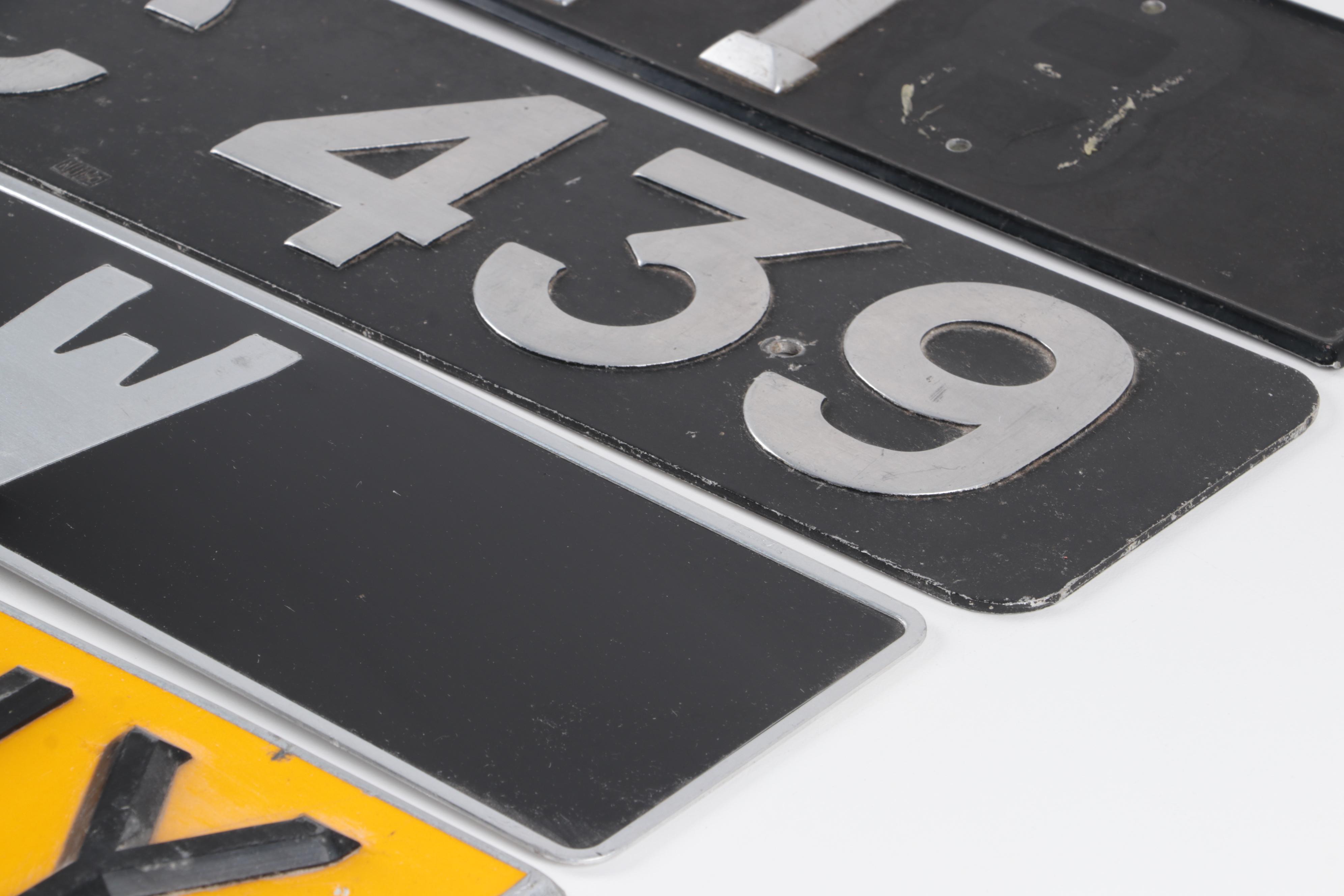 British License Plates Assortments, Mid to Late 20th Century EBTH