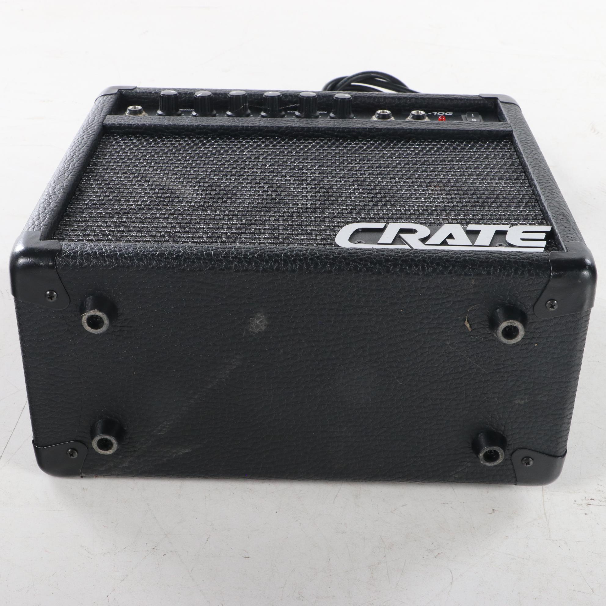 Peavey Horizon Electric Guitar with Crate Amplifier and Guitar Stand EBTH