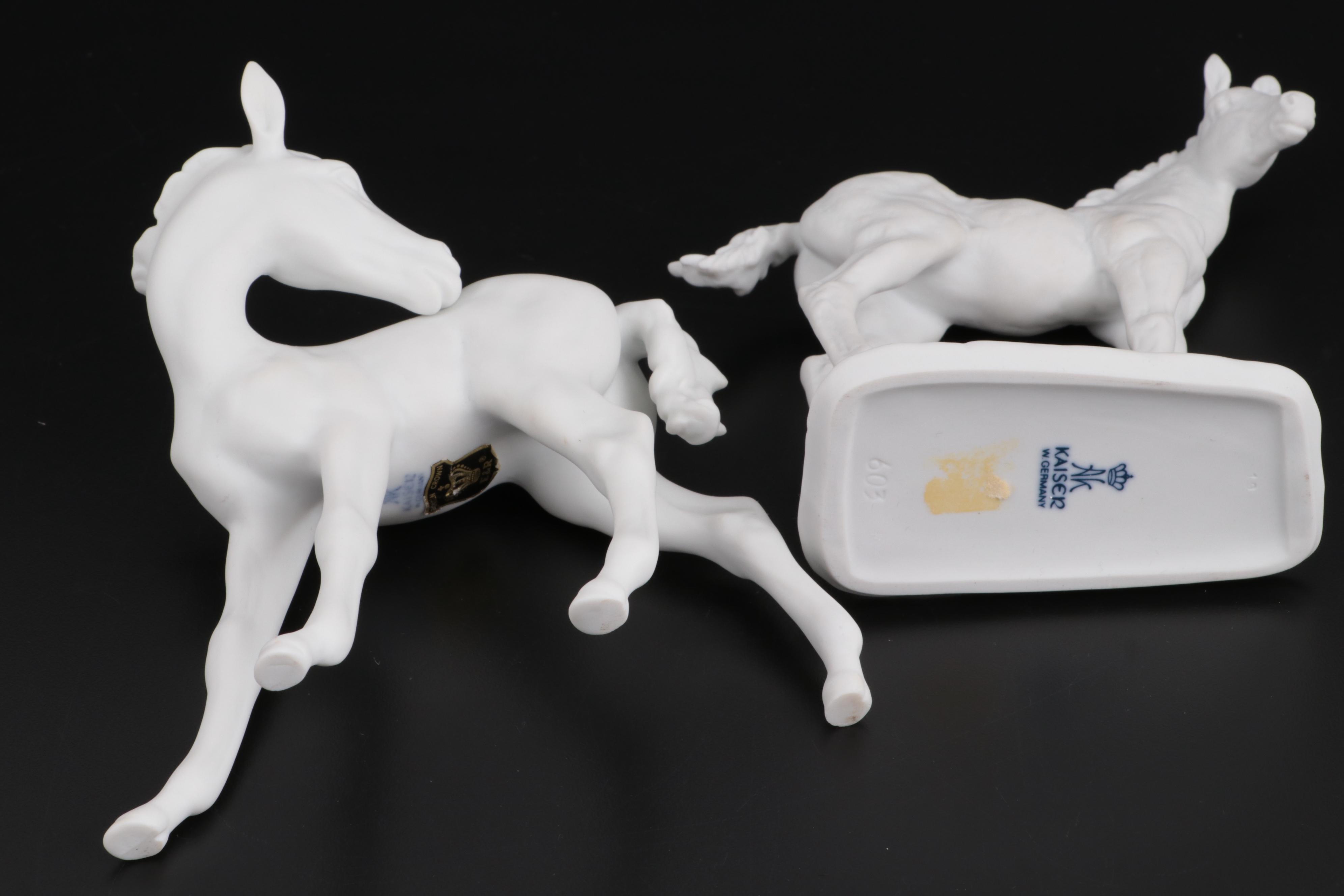 Royal Kaiser Porcelain Horse Figurines EBTH