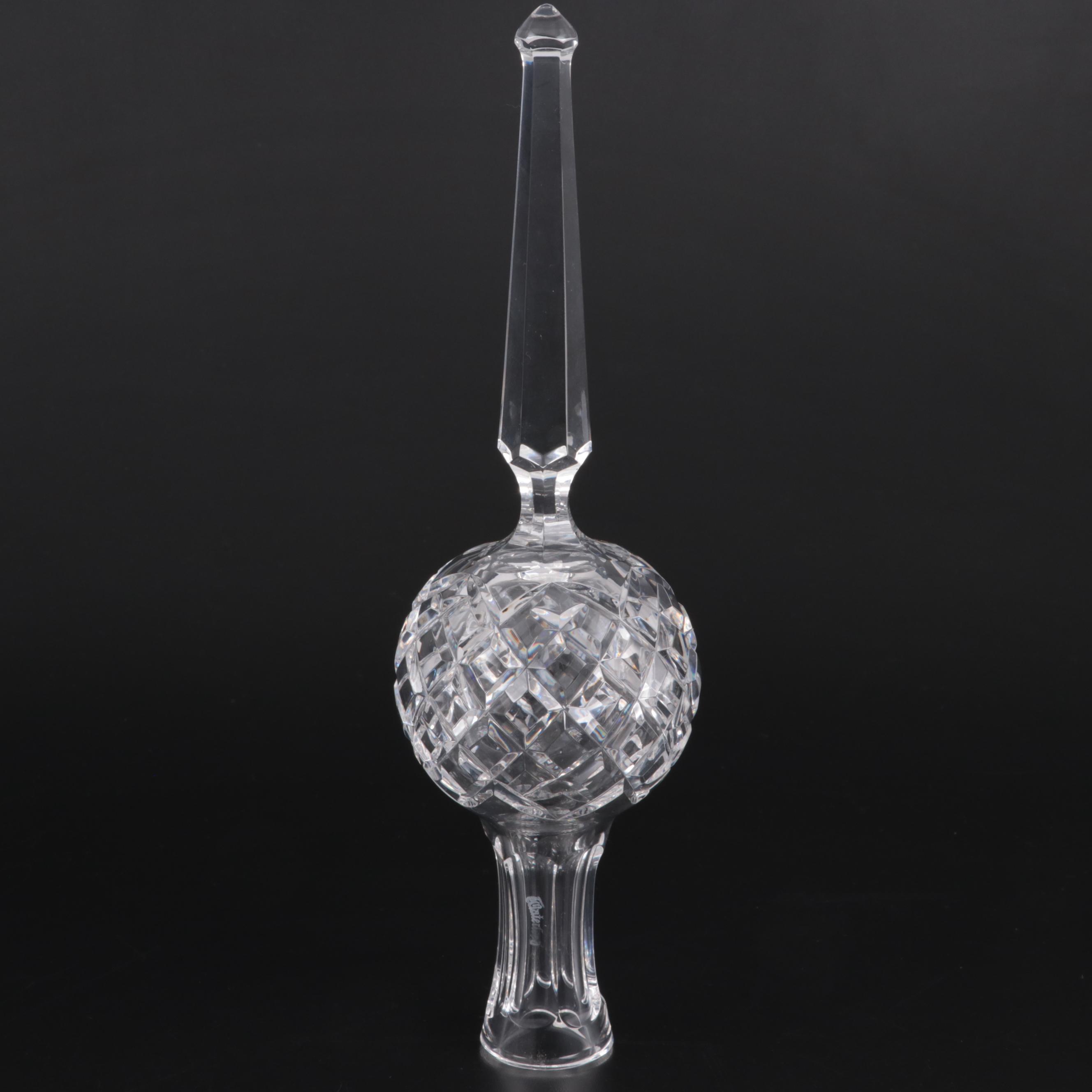 Waterford Crystal Christmas Tree Topper EBTH