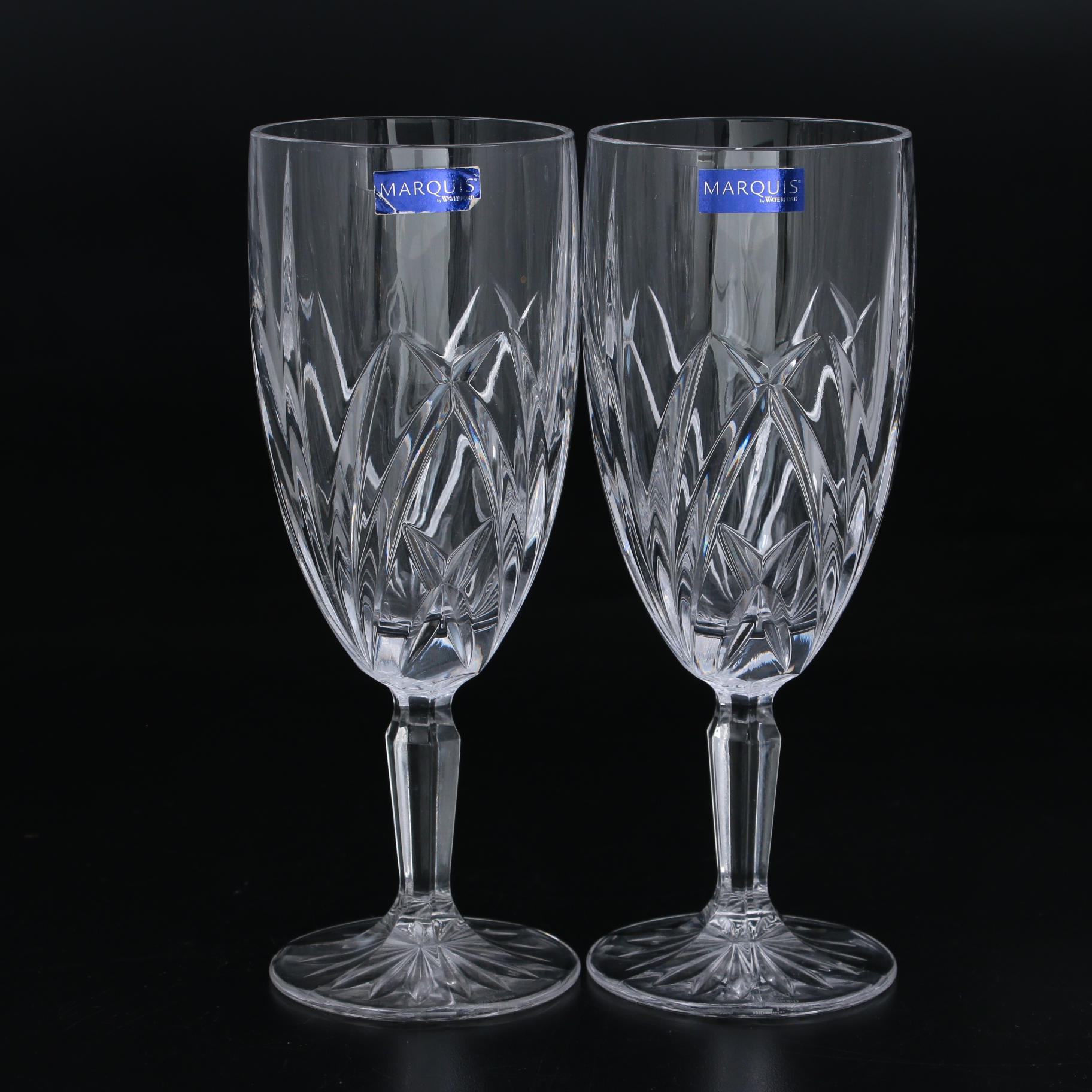 Marquis by Waterford "Brookside" Stemmed Iced Tea Glasses EBTH