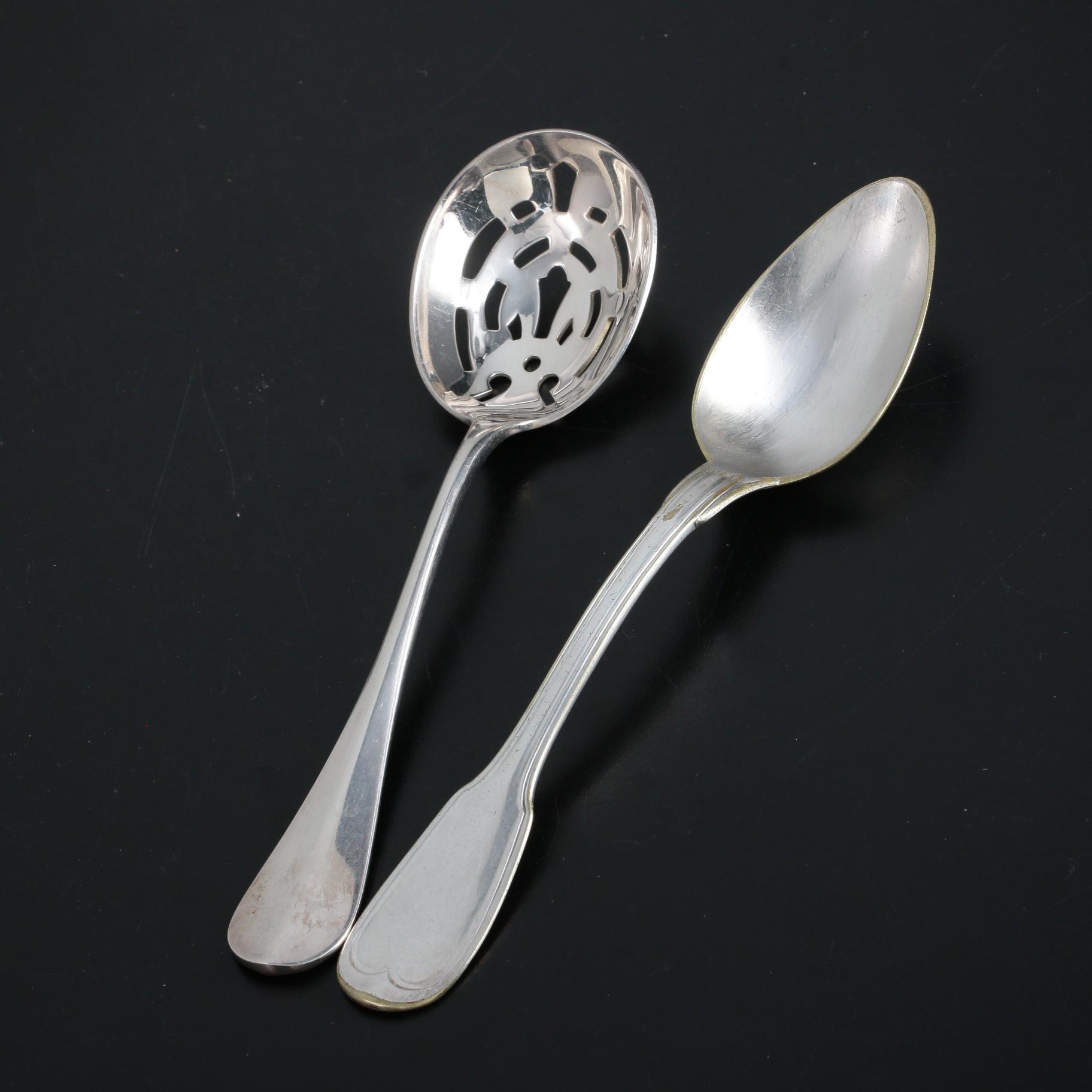 Christofle Silver Plate Serving Spoons and Ladles EBTH
