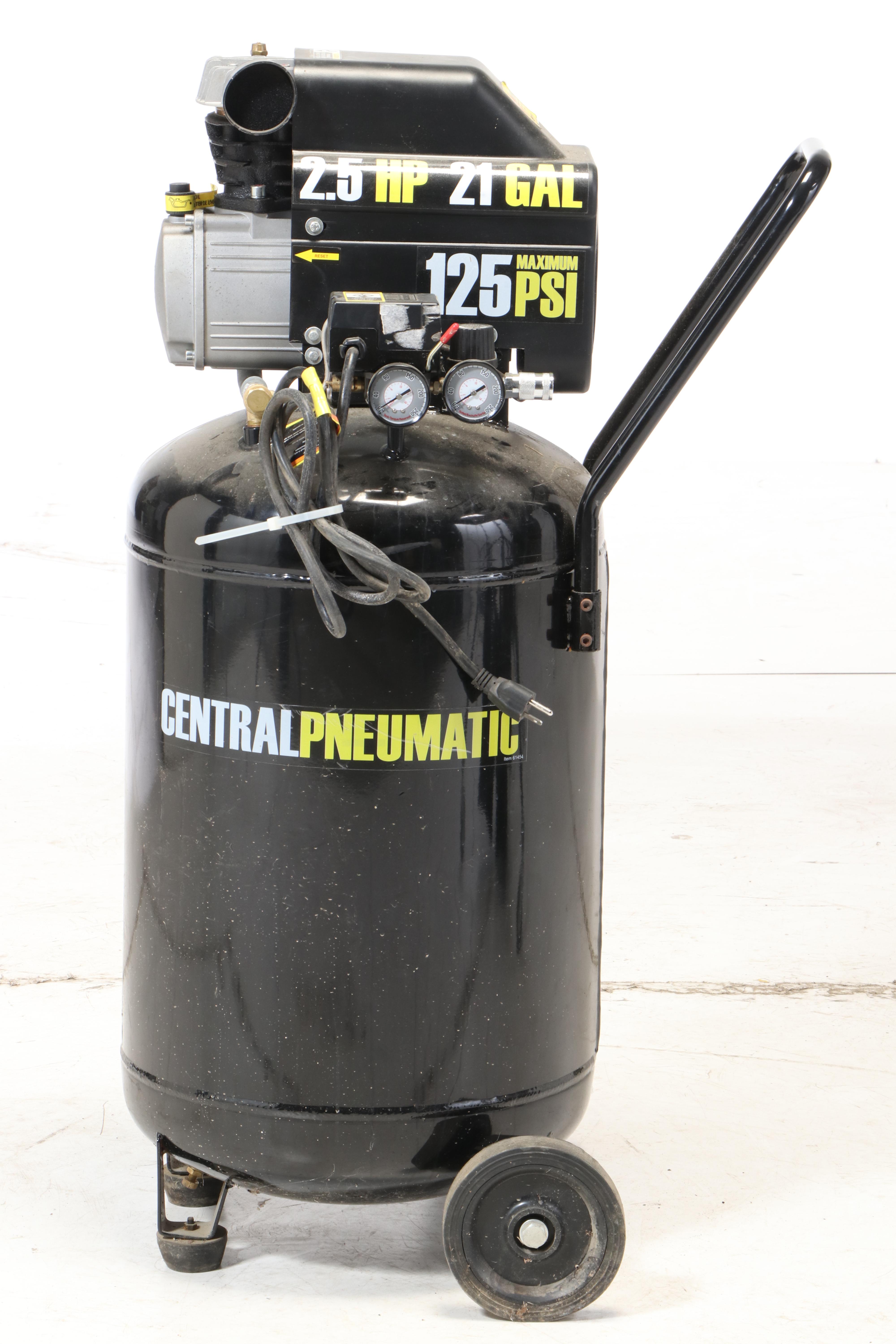 Central Pneumatic 21Gallon Air Compressor EBTH