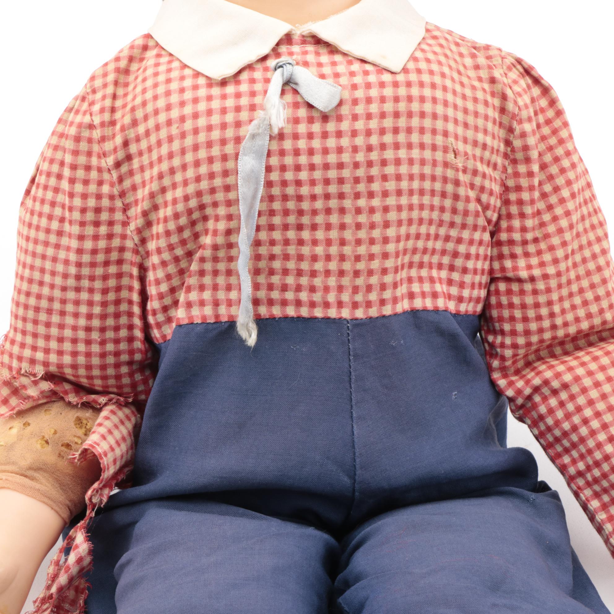 Raggedy Ann and Andy Ventriloquist Dummy Dolls, 1973 EBTH