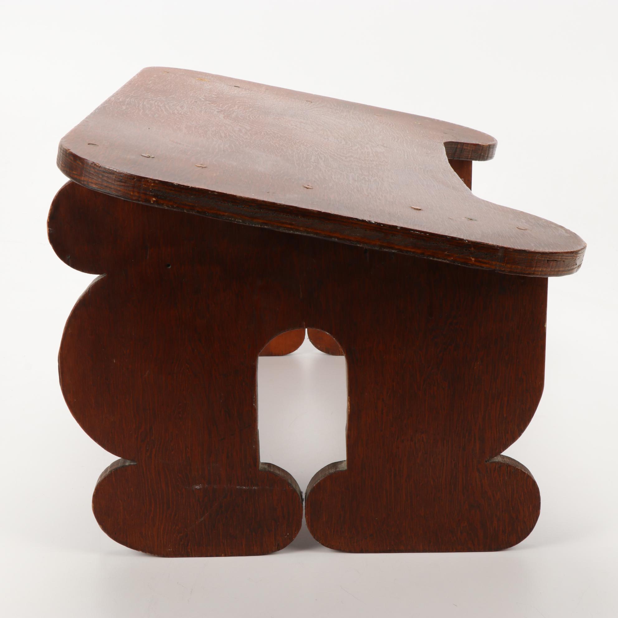 Bench Made Plywood Table Top Desk / Lectern EBTH