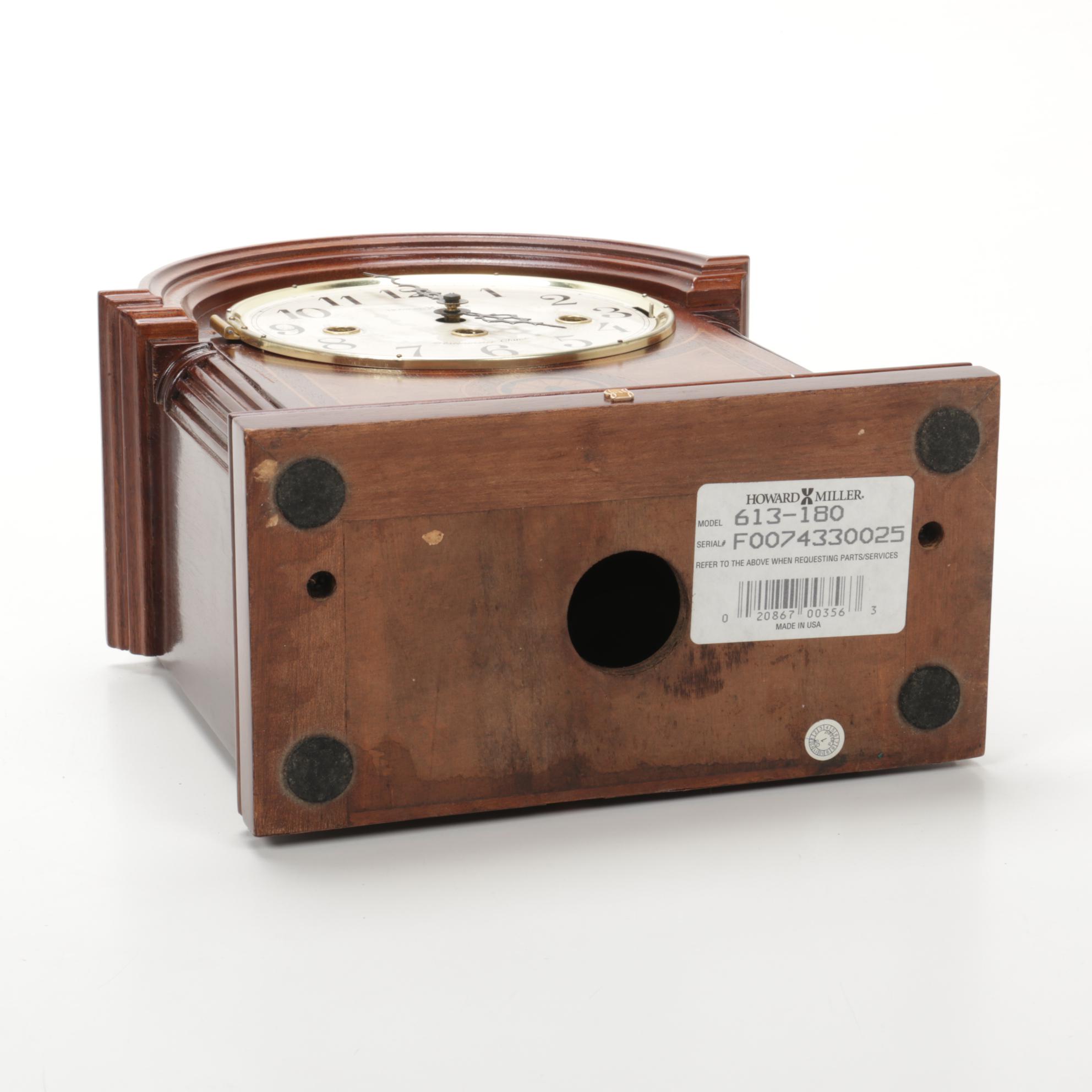 Howard Miller "Barrister" Mantel Clock, 21st Century EBTH