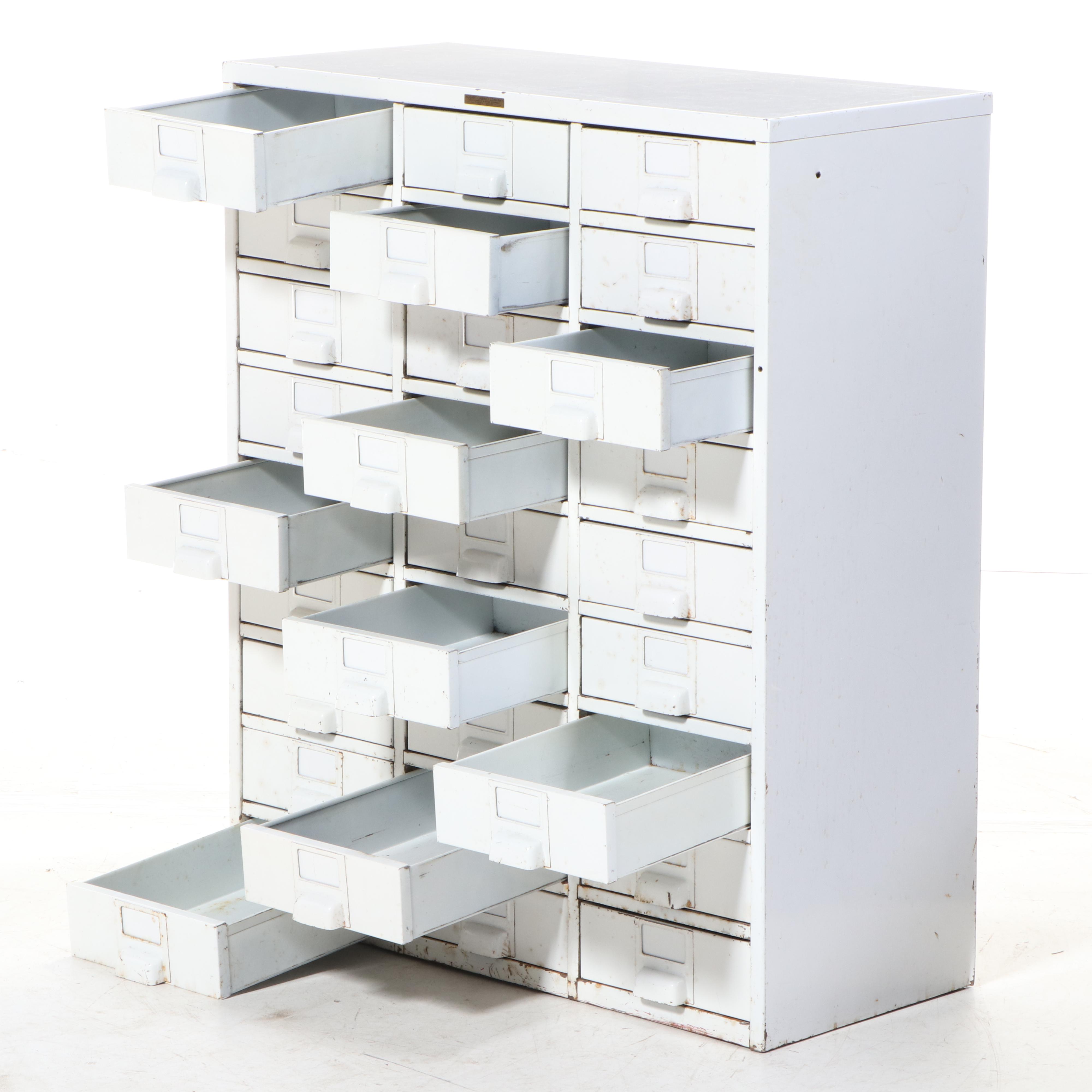 Hobart Co. 27 Drawer Metal Tool Circa 1950 EBTH