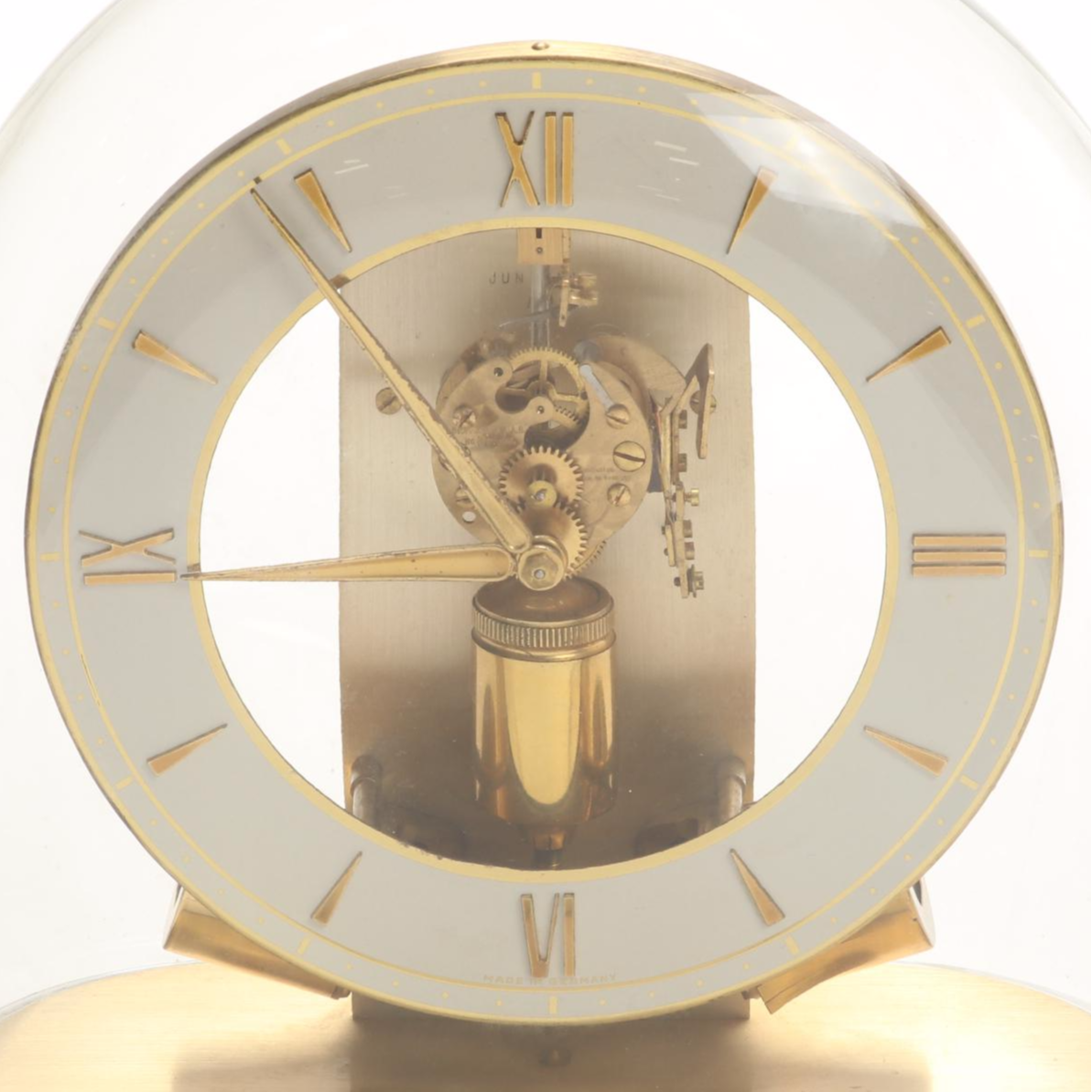 Gebrüder Junghans Mantel Clock with Dome, Late 20th