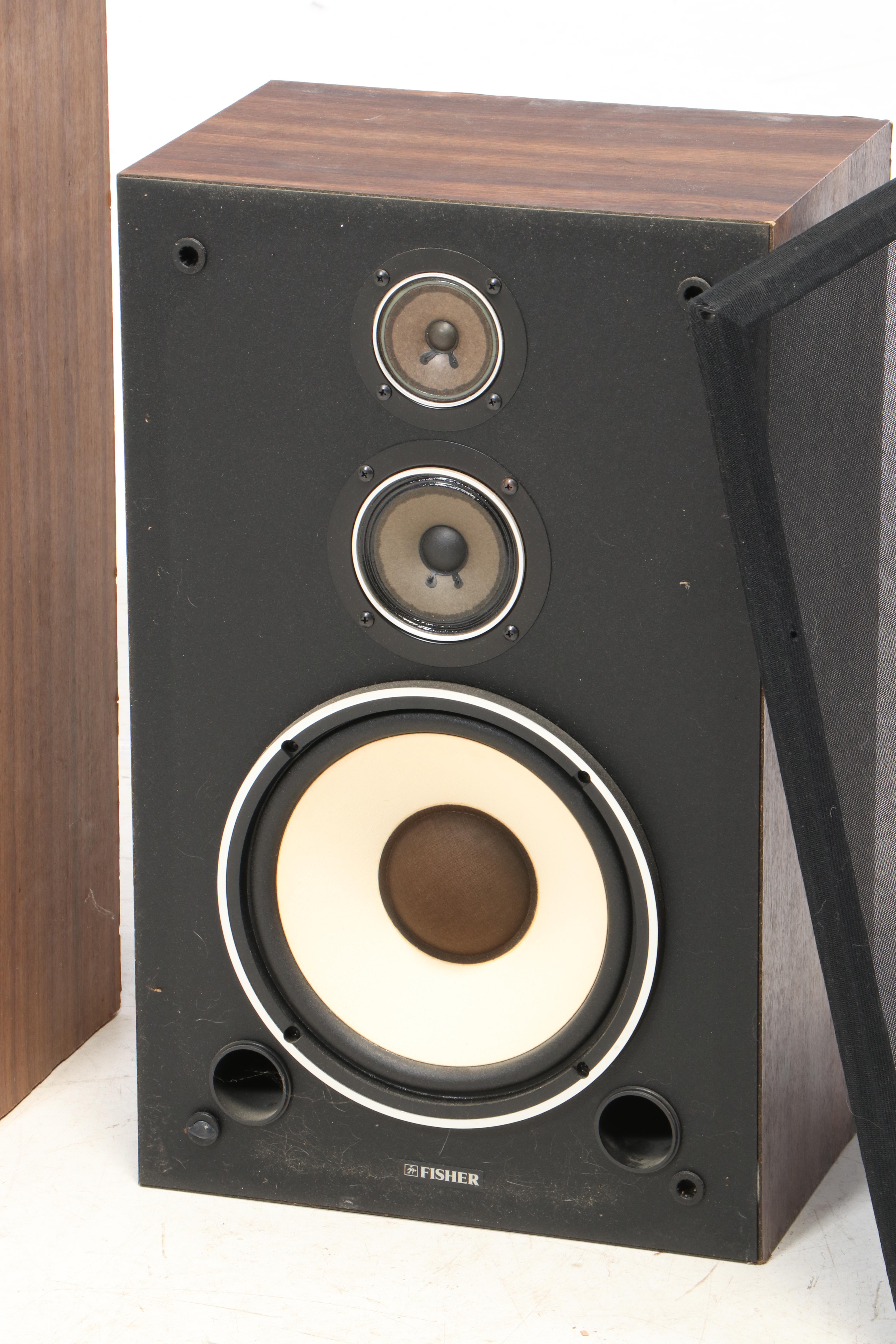 Kenwood JL680 and Fisher Corp. DS153 3 Way Speakers EBTH