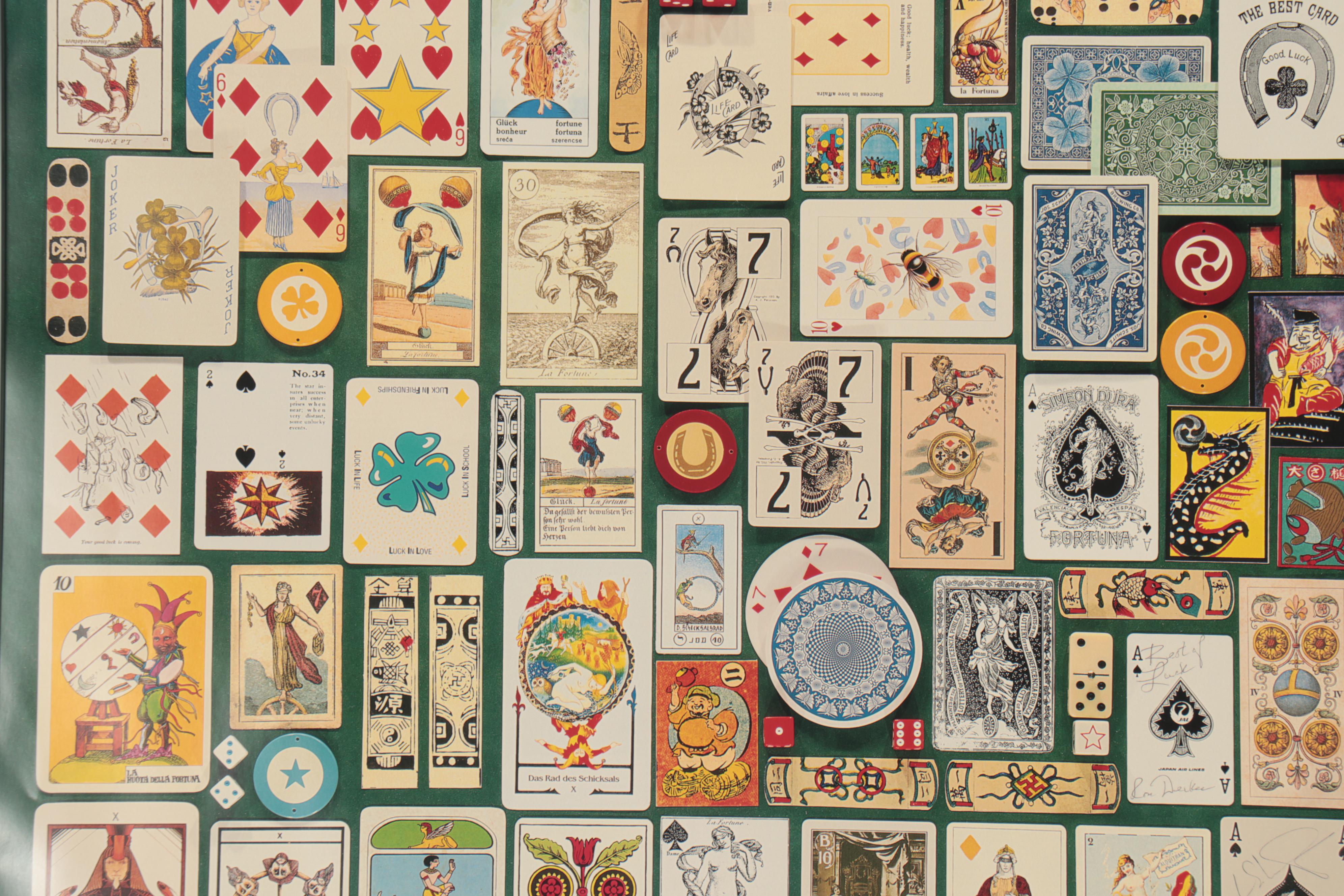 The Playing Card Museum Poster Advertisements EBTH