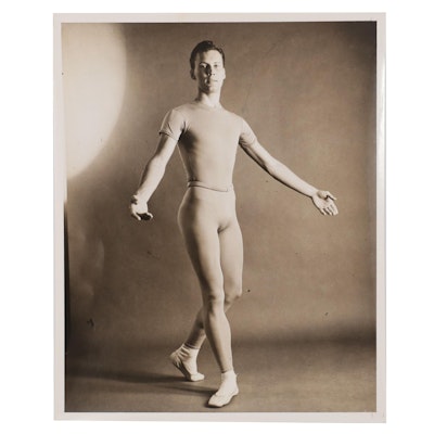 George Platt Lynes Silver Gelatin Photograph of Dancer, Mid-20th Century