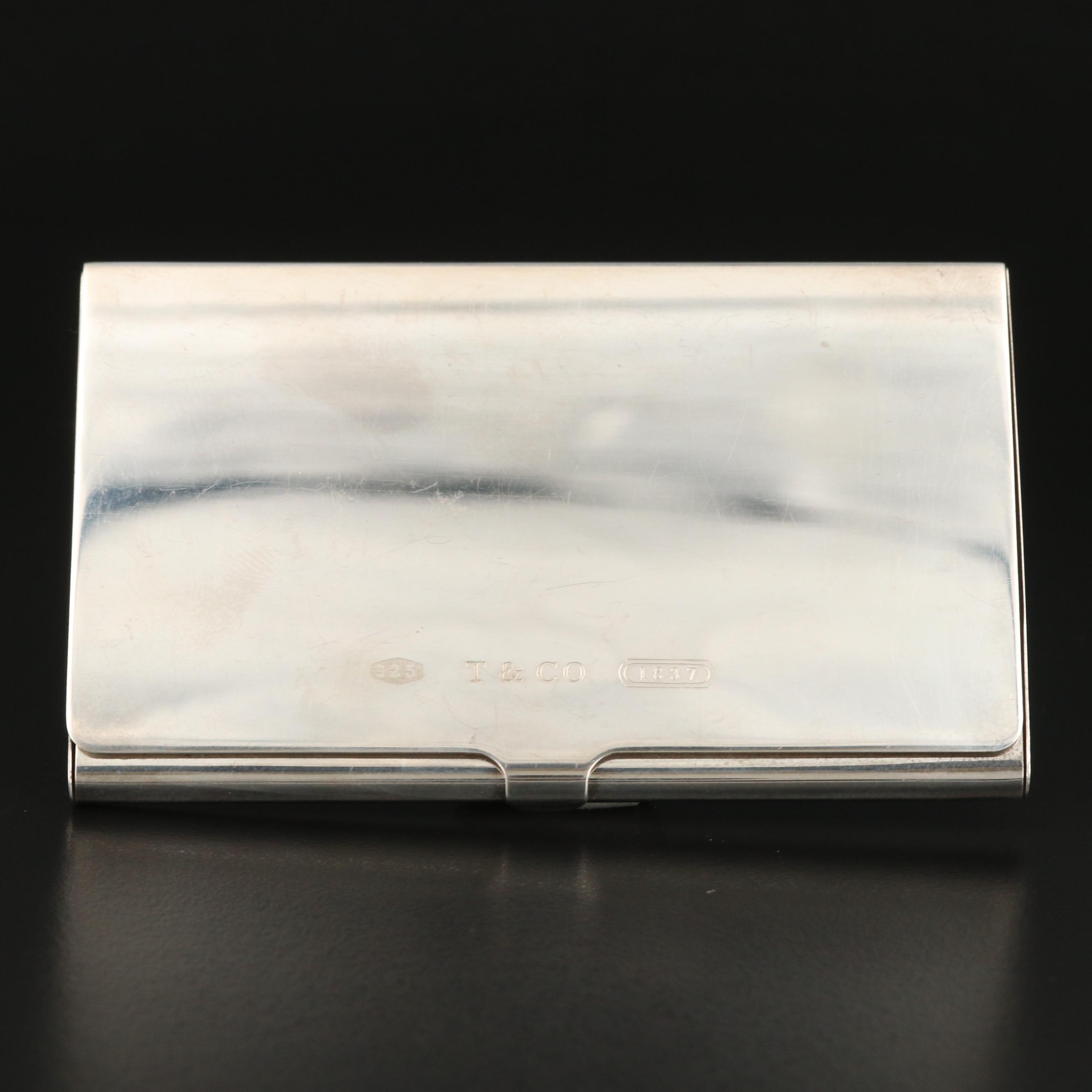 Tiffany & Co. "1837 Collection" Sterling Silver Business Card Holder EBTH