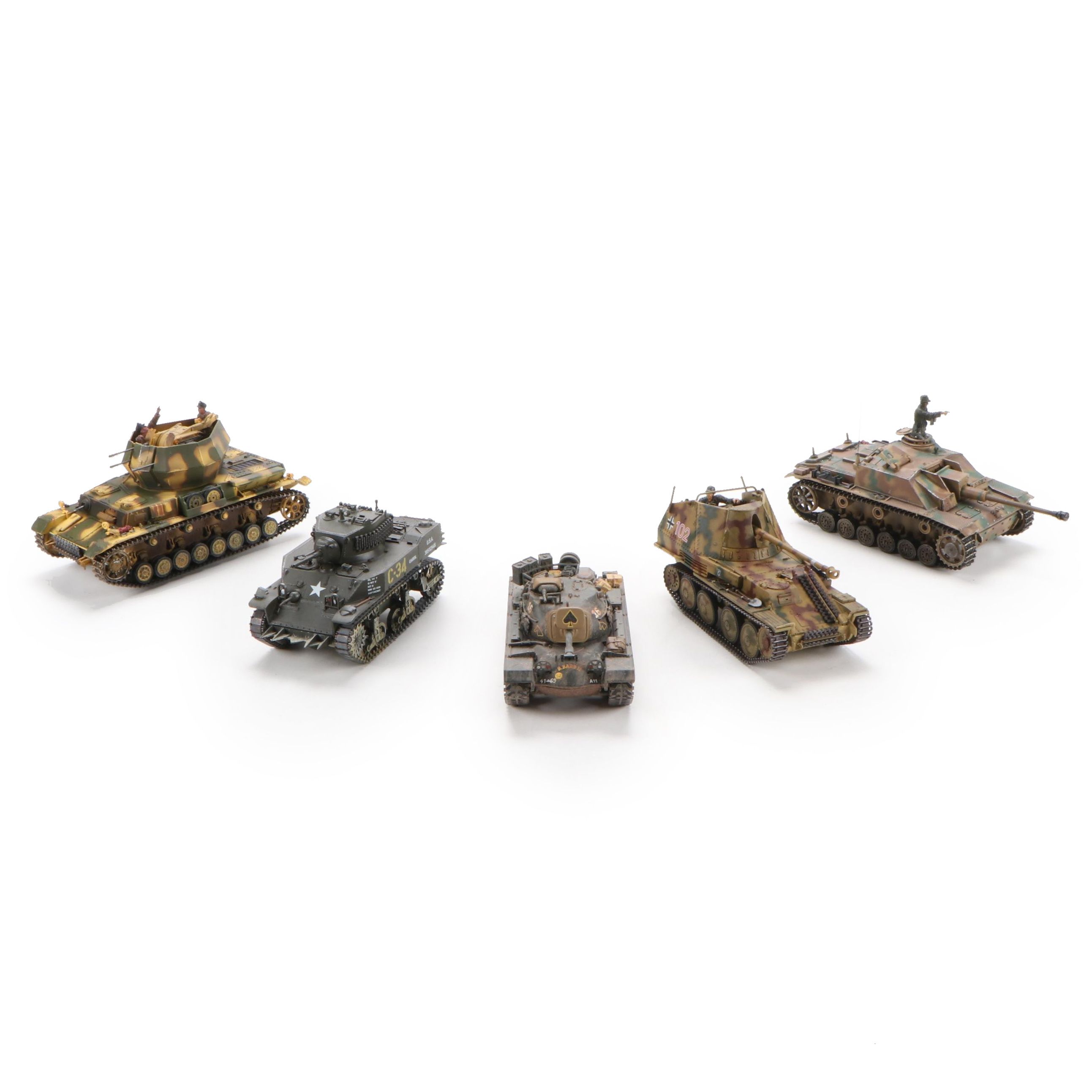 Unimax, 21st Century Toys, and Other Model Tanks EBTH