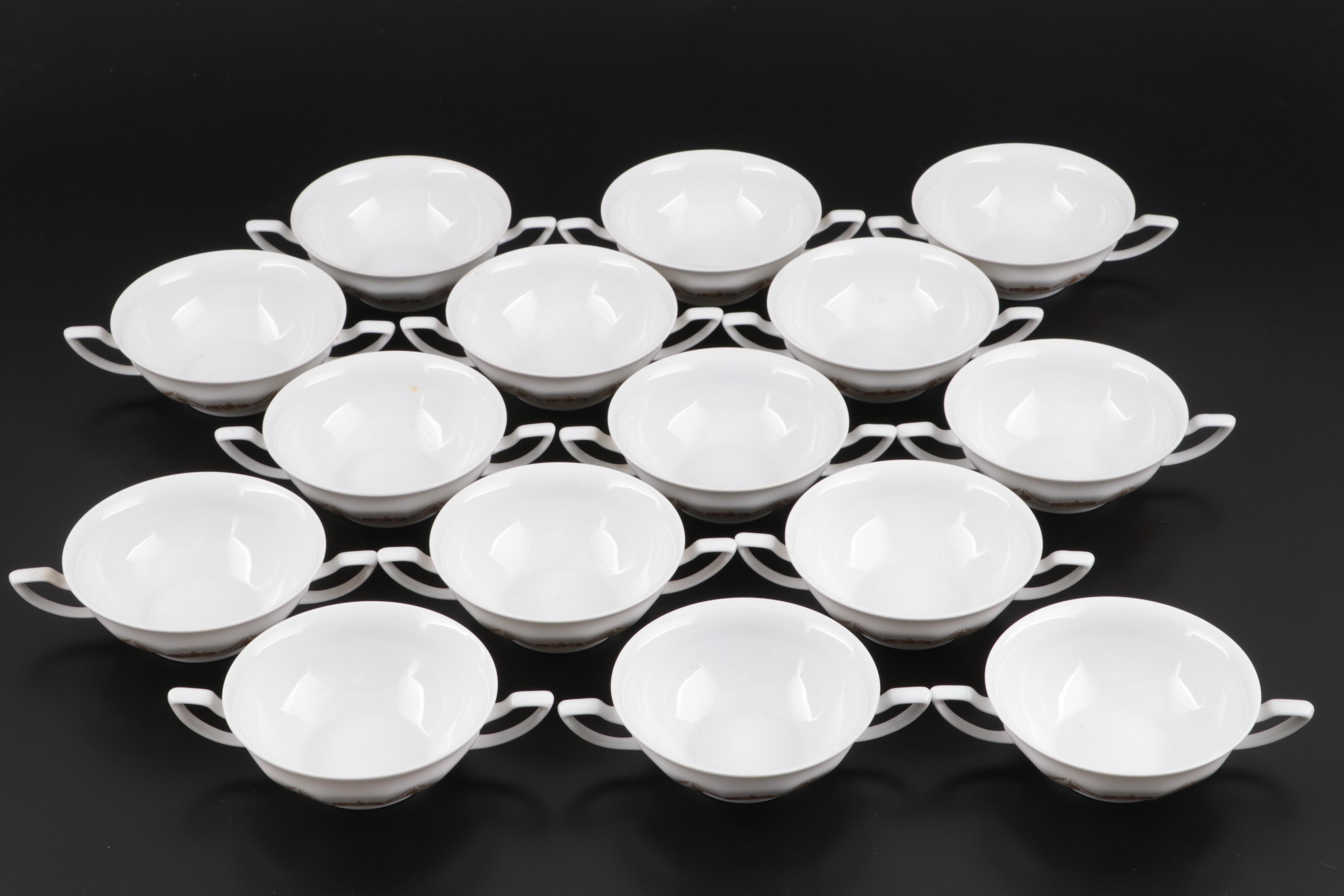 Rosenthal Germany "Maria" Gilt Garland Bone China Dinnerware EBTH