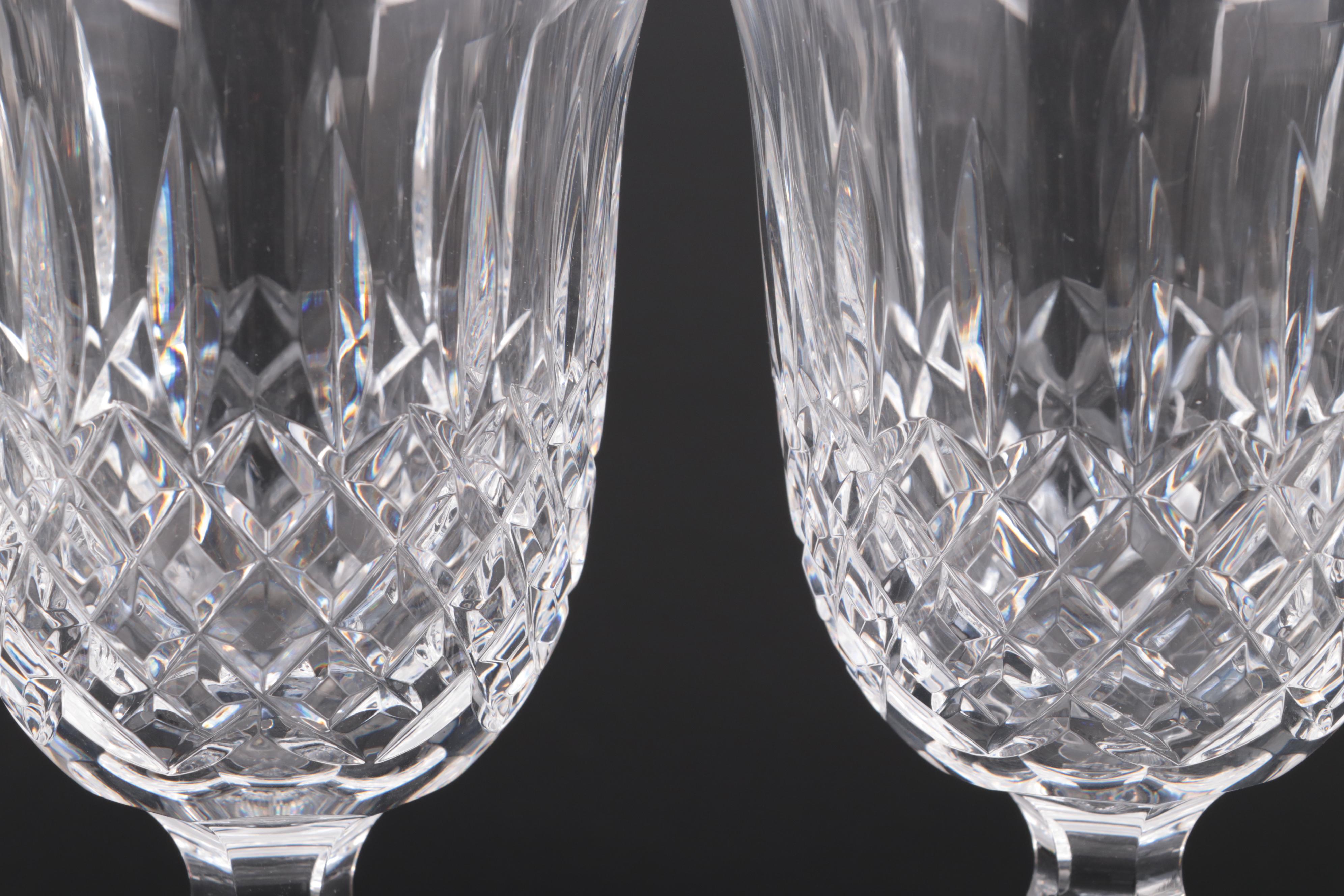 Waterford "Kelsey" Crystal Water Goblets, 19952018 EBTH