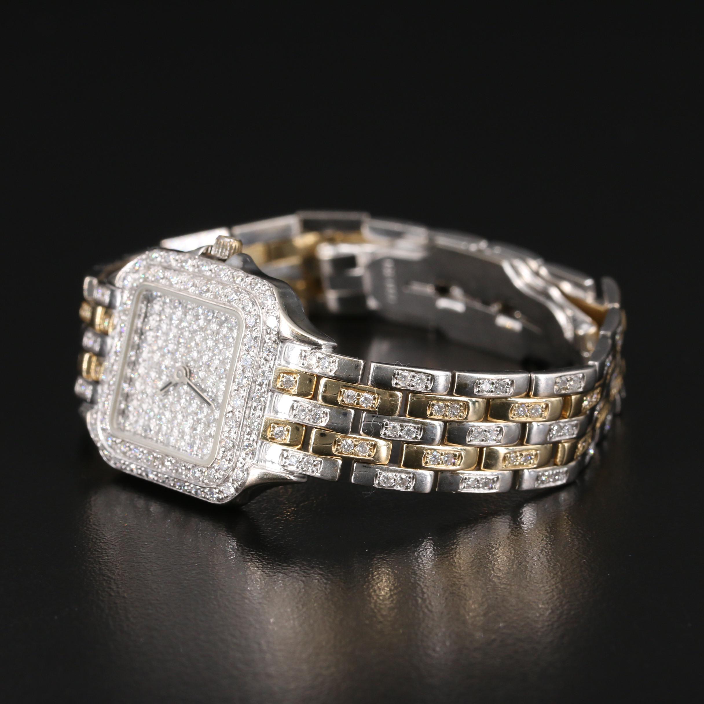 Inexpensive High Quality Ceramic And Gold Tone Wristwatch Band WAH1222.BB0866_K0011398 main image 1