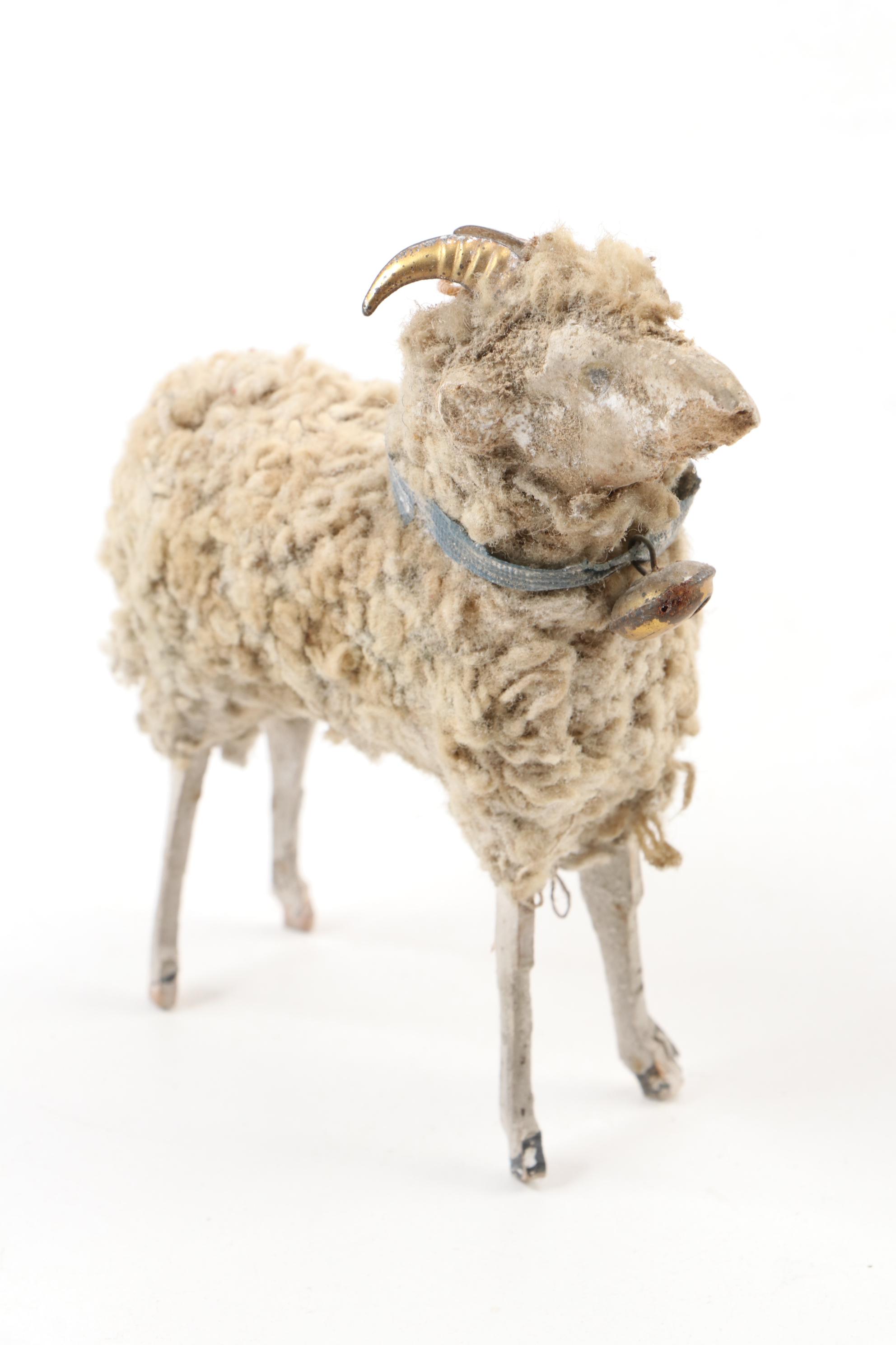 German Stick Legged Flock Sheep and Rams with Occupied Japanese Lamb