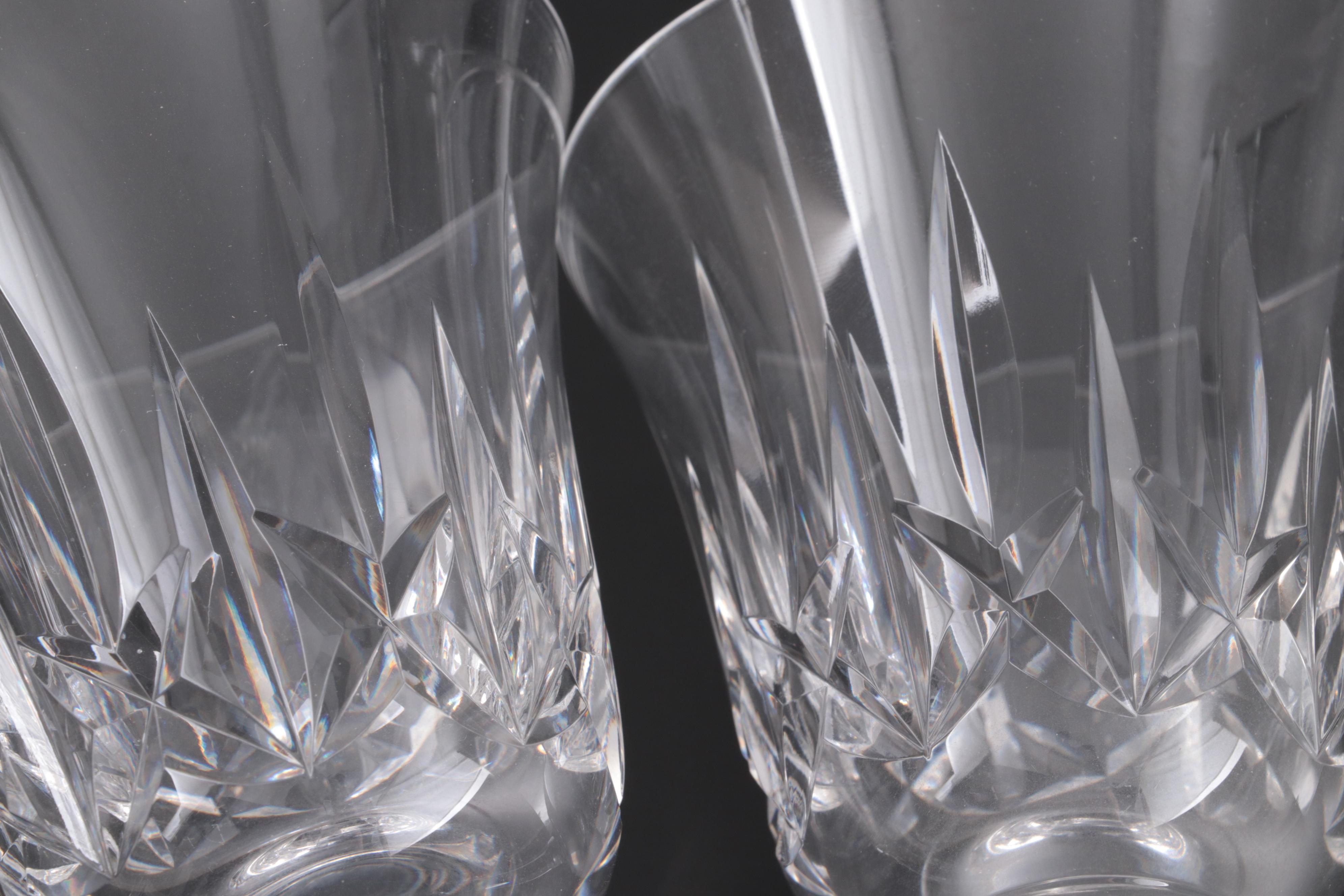 Waterford Crystal "Ballyshannon" Water Goblets, Late 20th/Early 21st