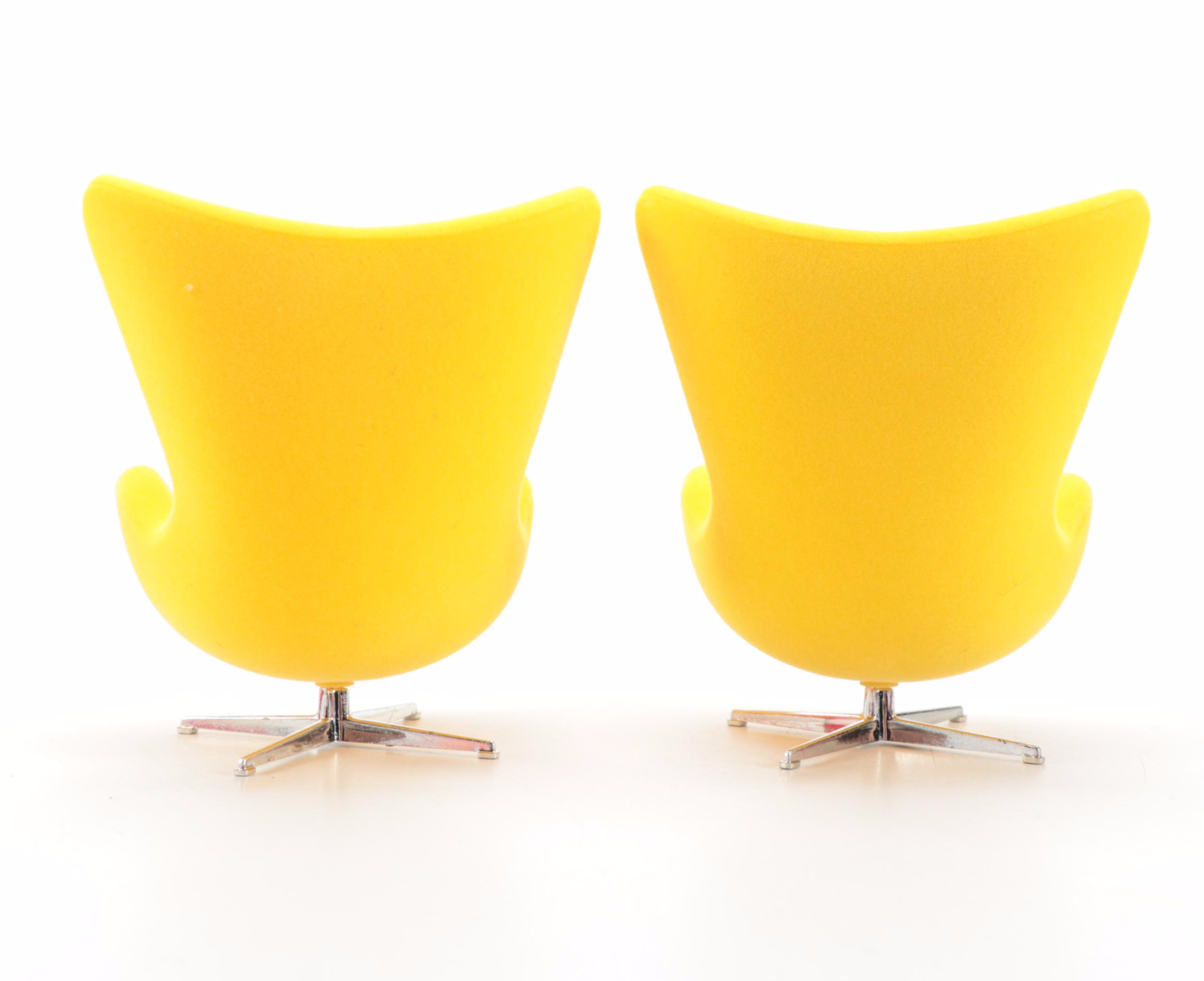 Picture of Vitra Miniatures Collection Egg Chairs and Other Mid-Century Modern ...