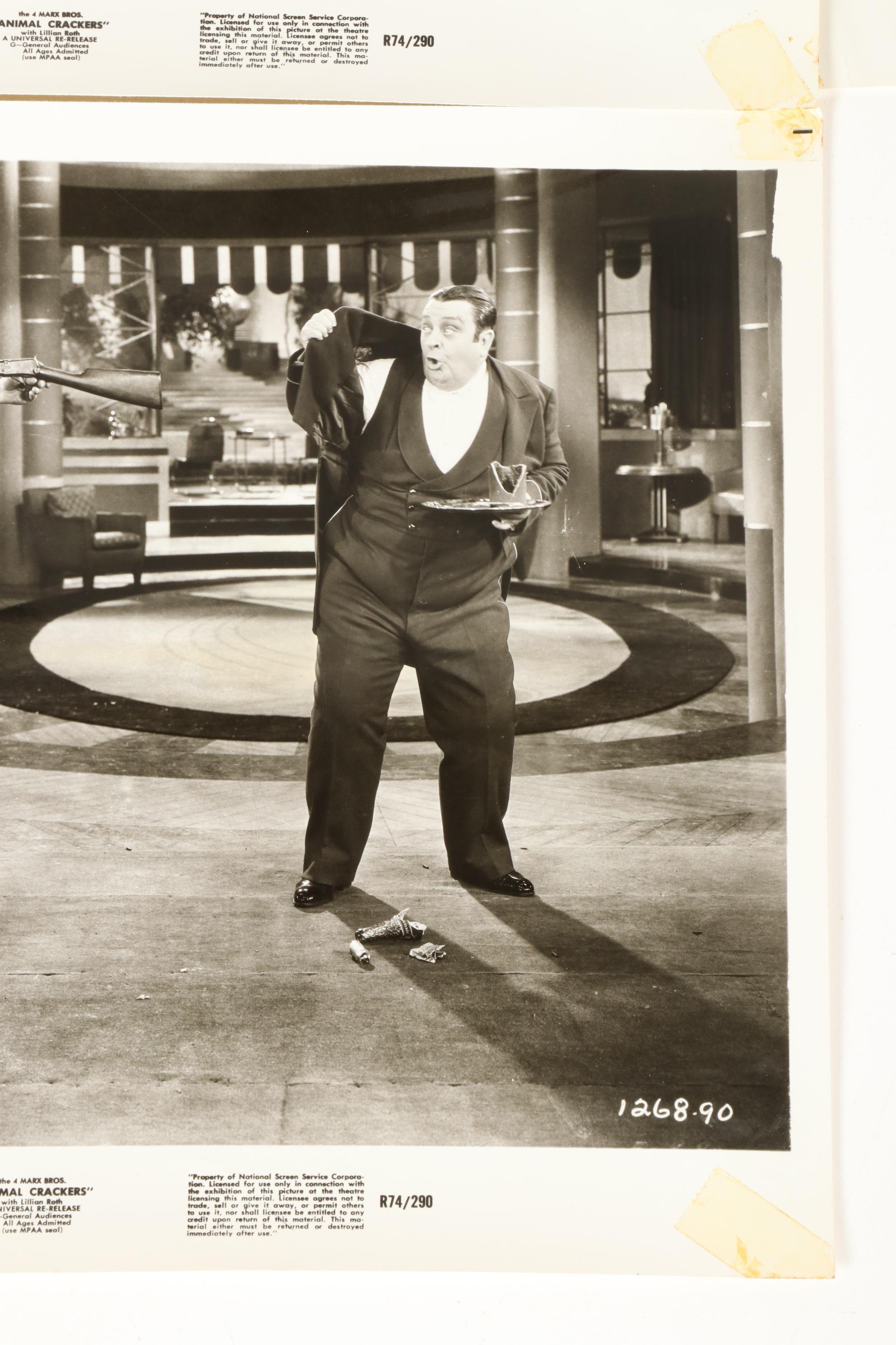 Still Photographs from Marx Brothers Film "Animal Crackers," 1974 EBTH