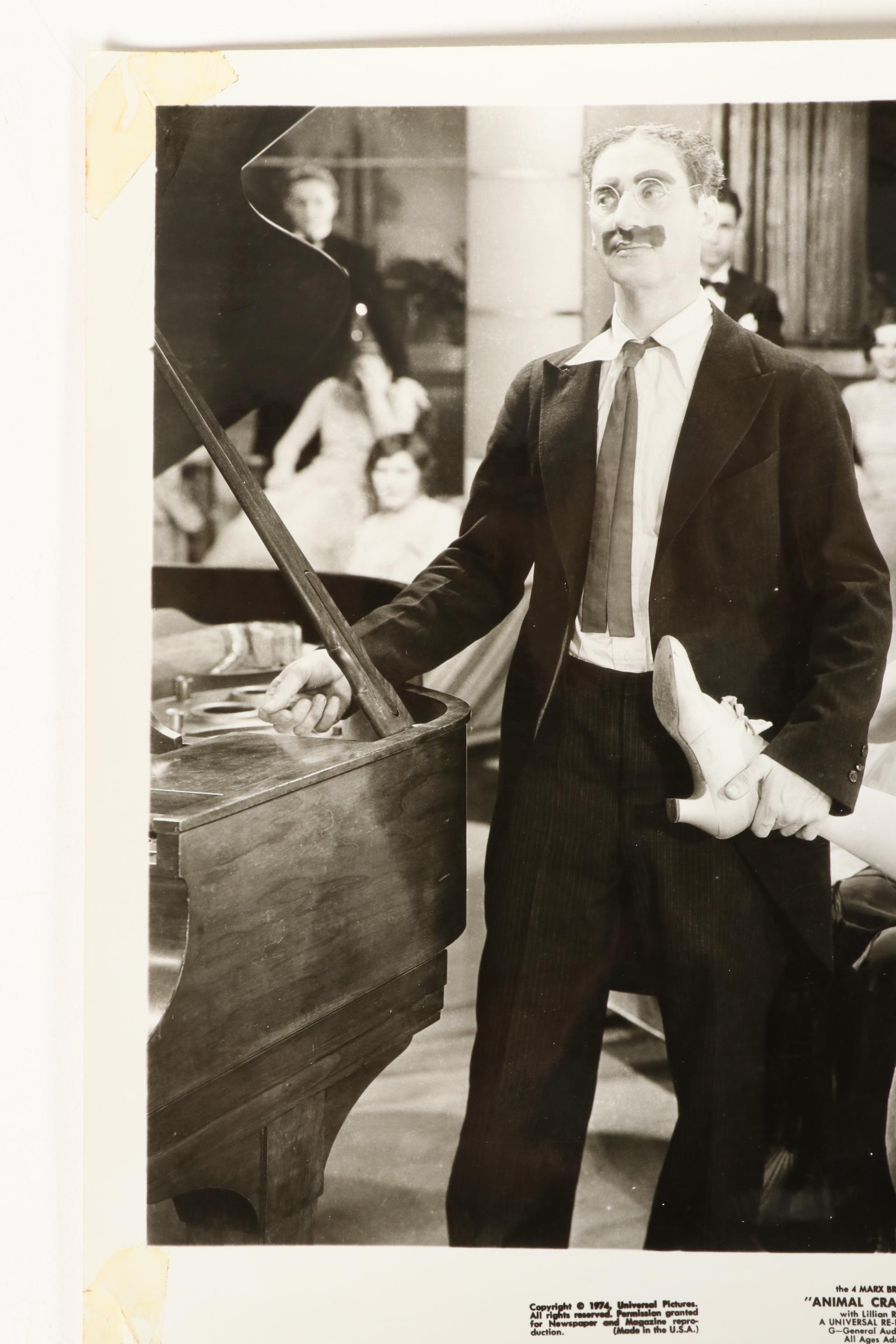 Still Photographs from Marx Brothers Film "Animal Crackers," 1974 EBTH