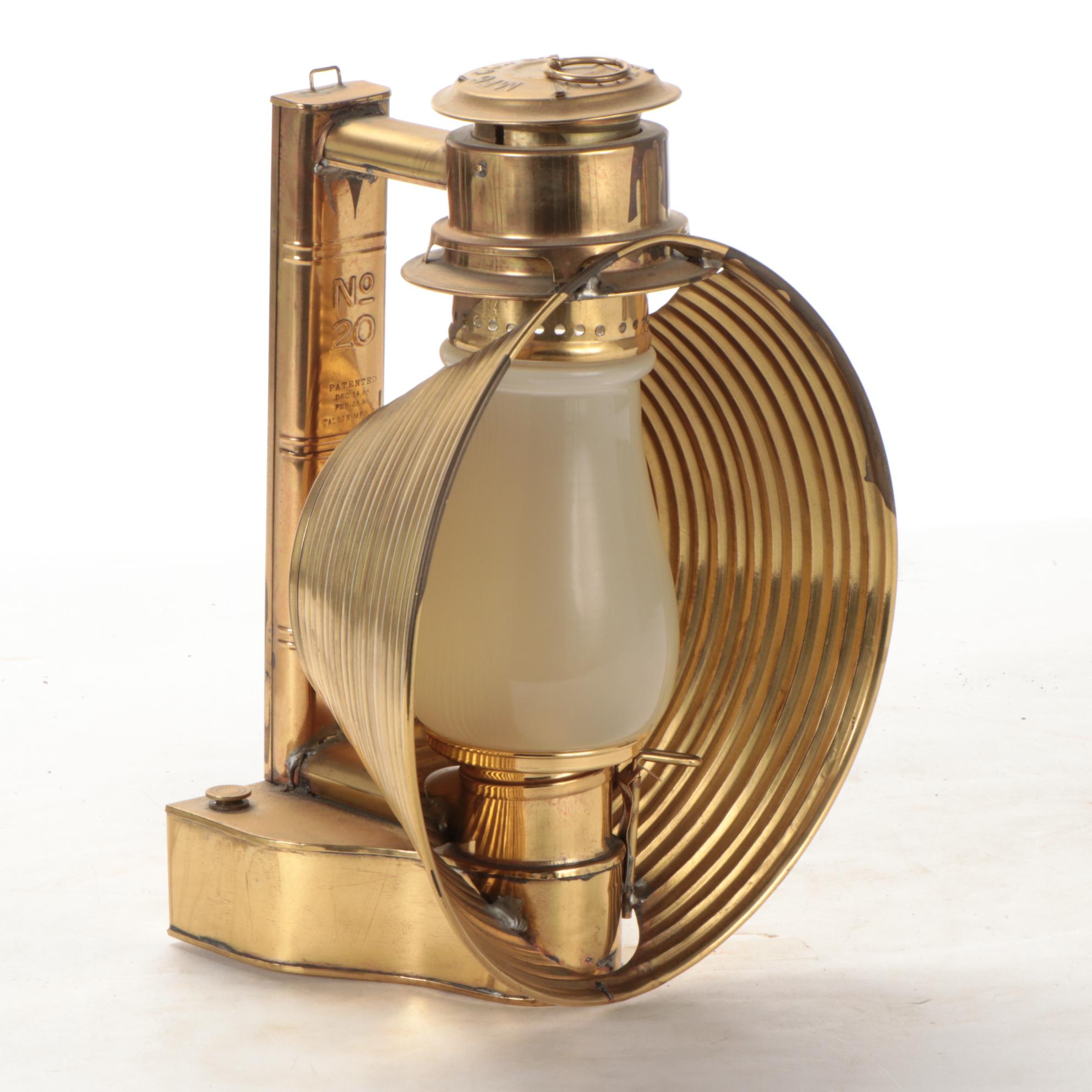 St Louis Tallin Mfg. Co. Reproduction Railroad Lantern EBTH