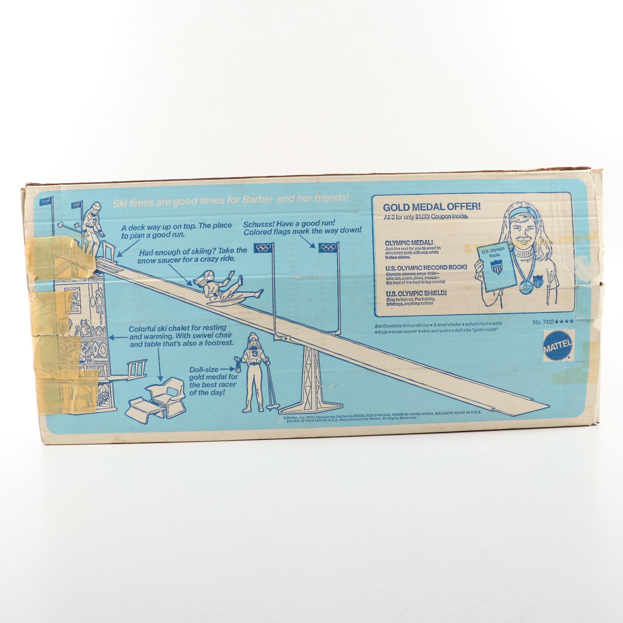 Barbie Doll Olympic Ski Village by Mattel, 1974 | EBTH