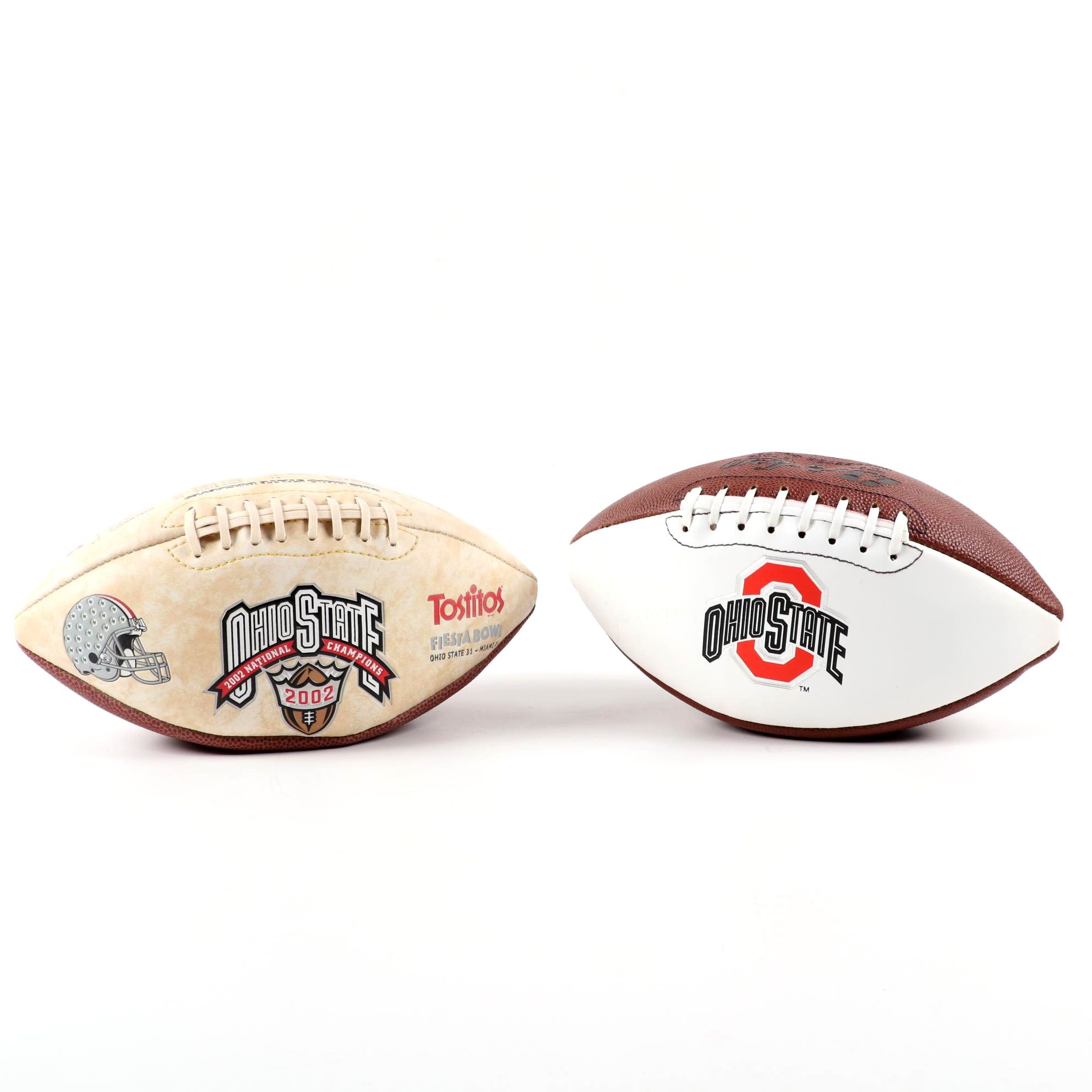 Baden and Fotoball Sports Ohio State Buckeyes Footballs with Original