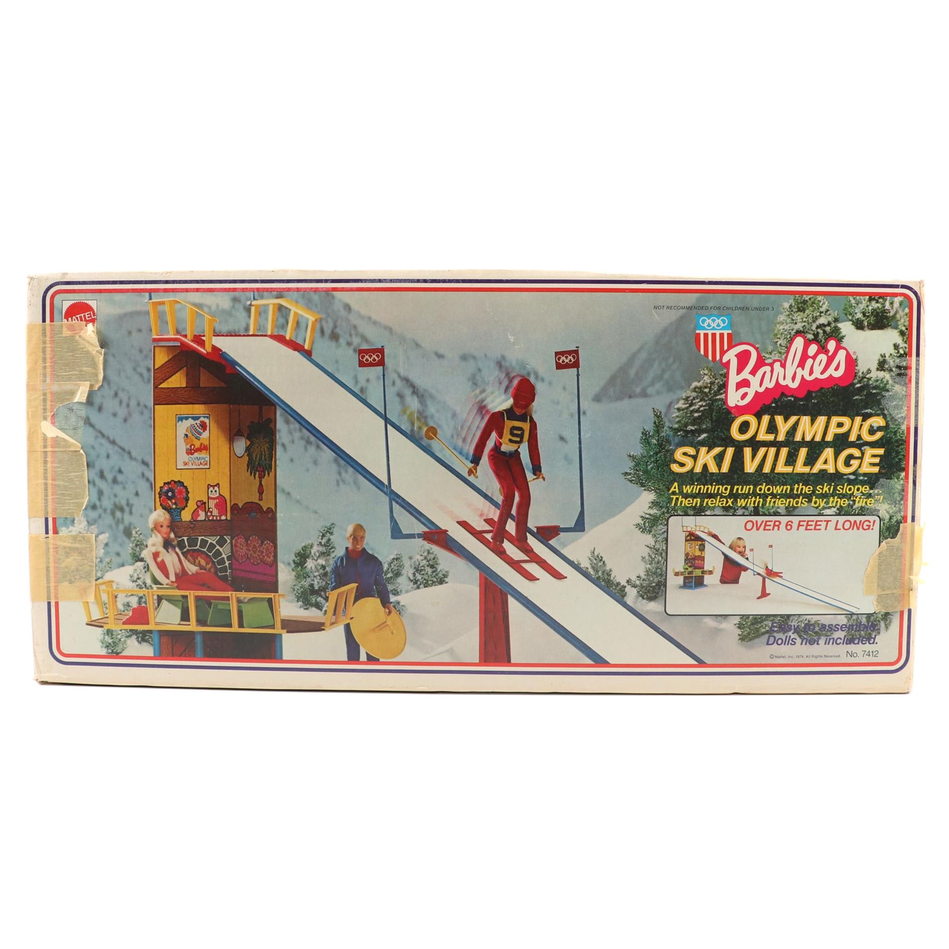 Barbie Doll Olympic Ski Village by Mattel, 1974 | EBTH