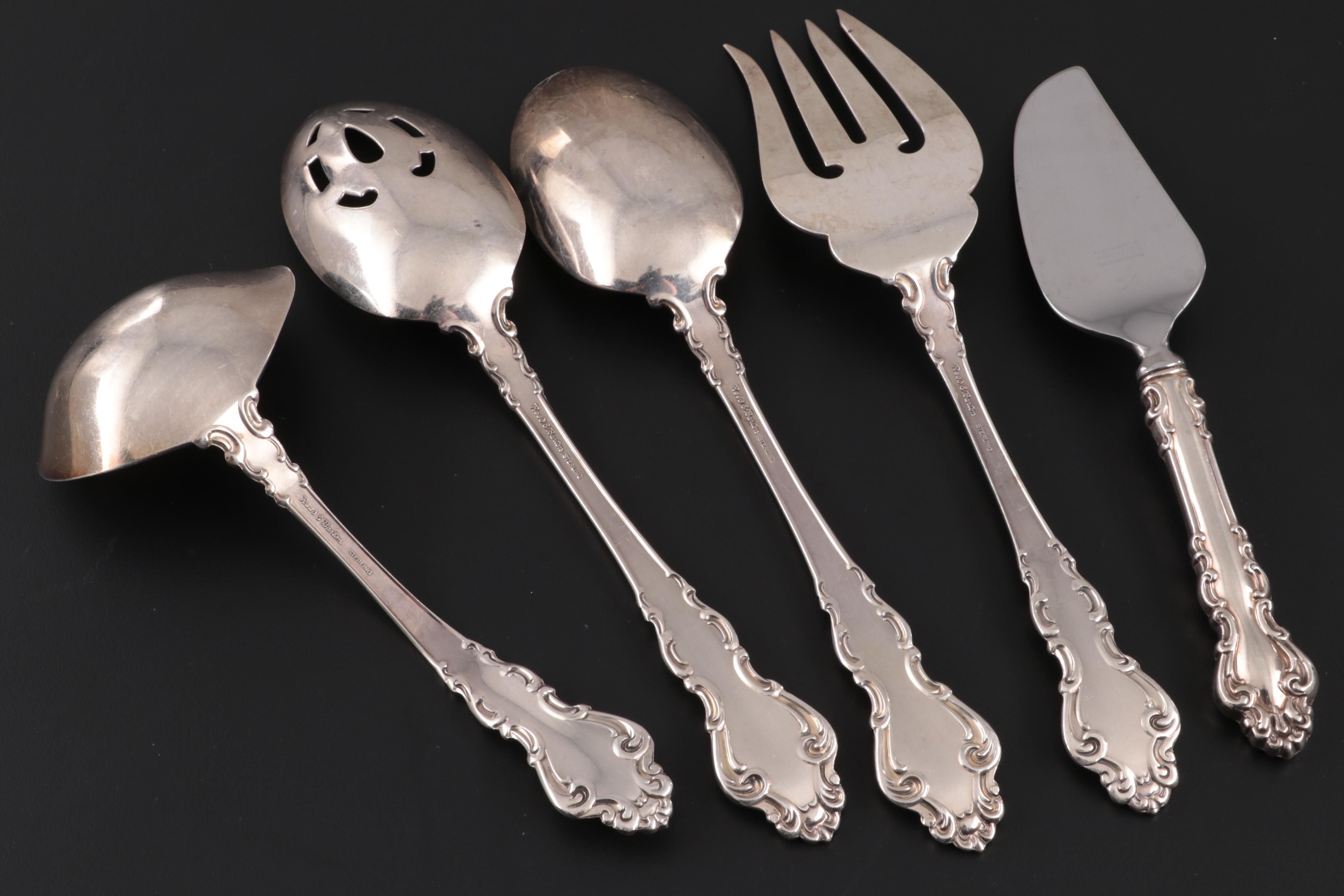 Reed & Barton "Spanish Baroque" Sterling Silver Flatware and Serving
