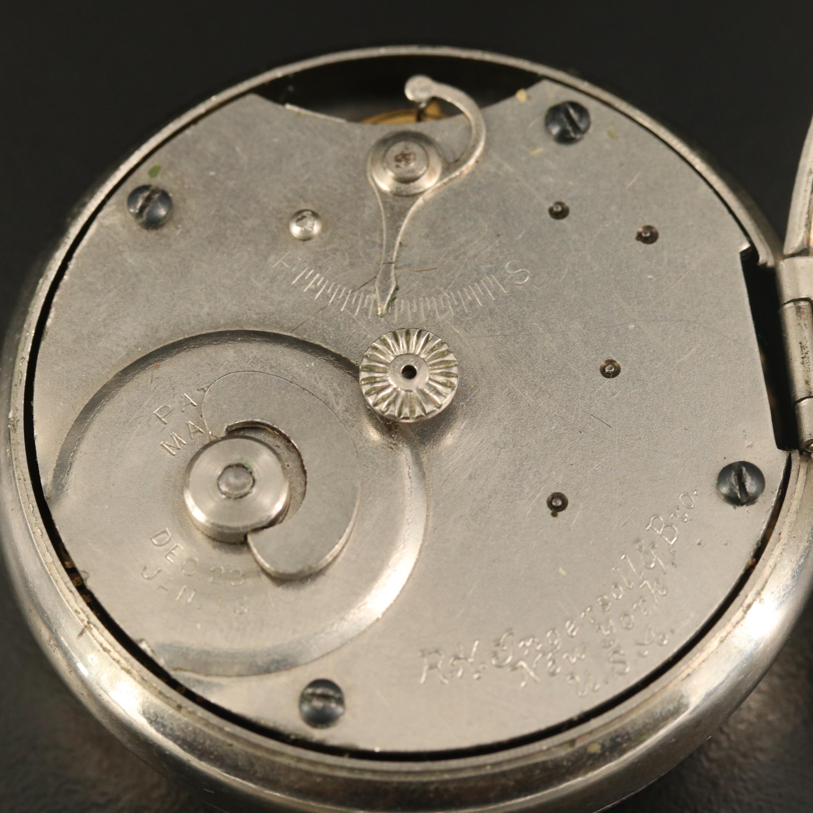 Antique "Yankee" R.H. Ingersoll & Bro. New York, USA Pocket Watch EBTH