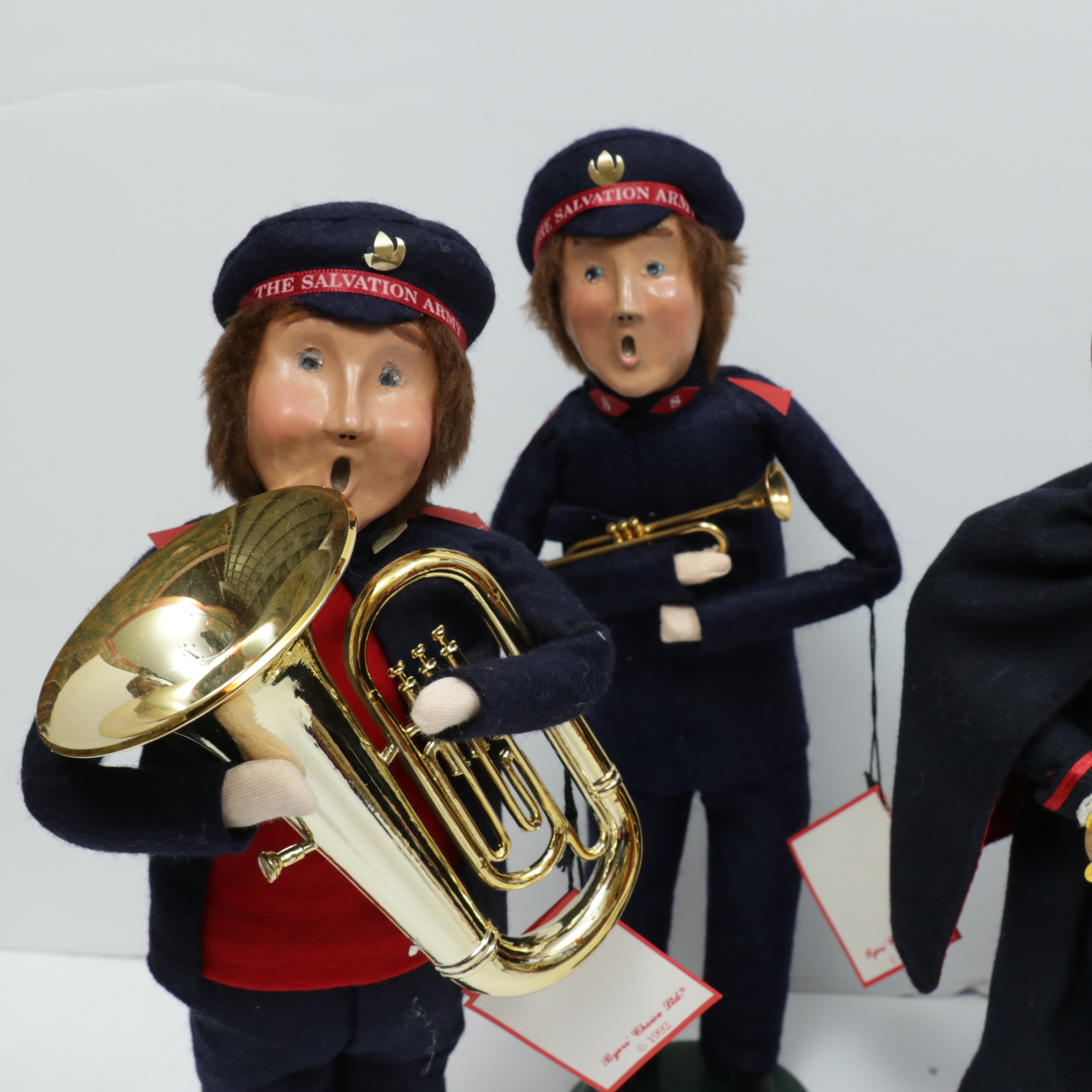 Byers' Choice Handcrafted Salvation Army Christmas Caroler Figurines
