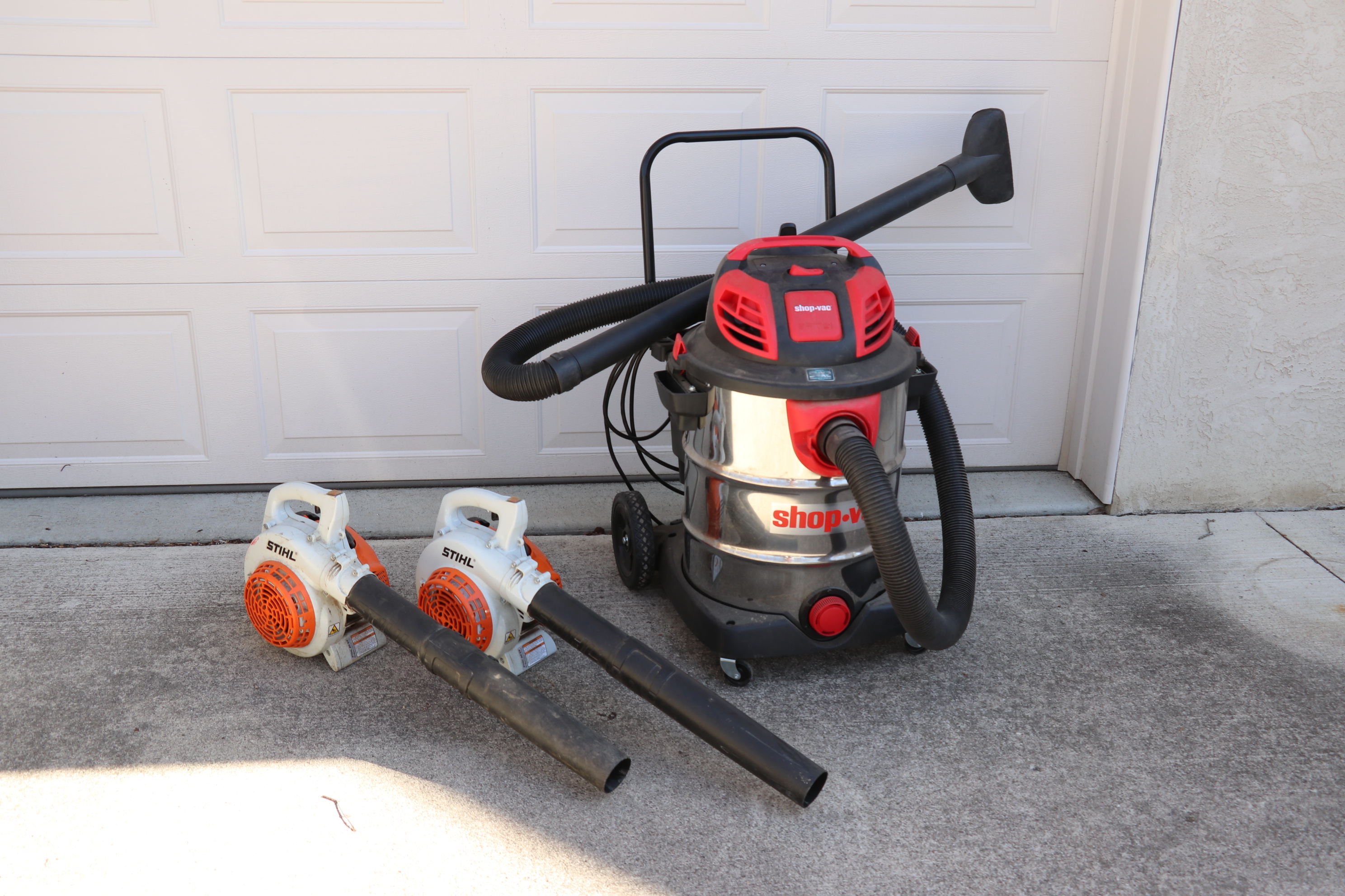 Shop Vac and STIHL Leafblowers EBTH