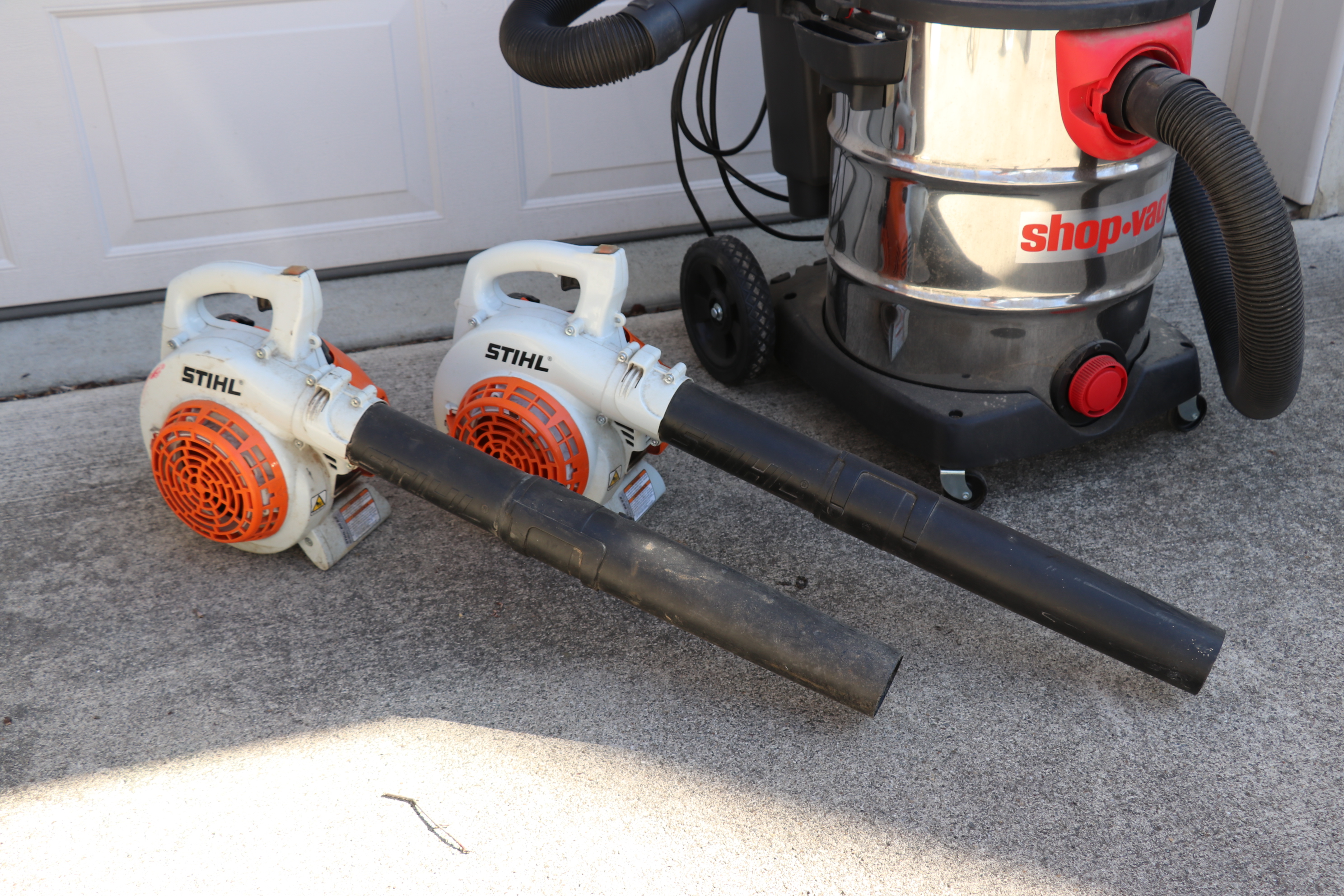 Shop Vac and STIHL Leafblowers EBTH