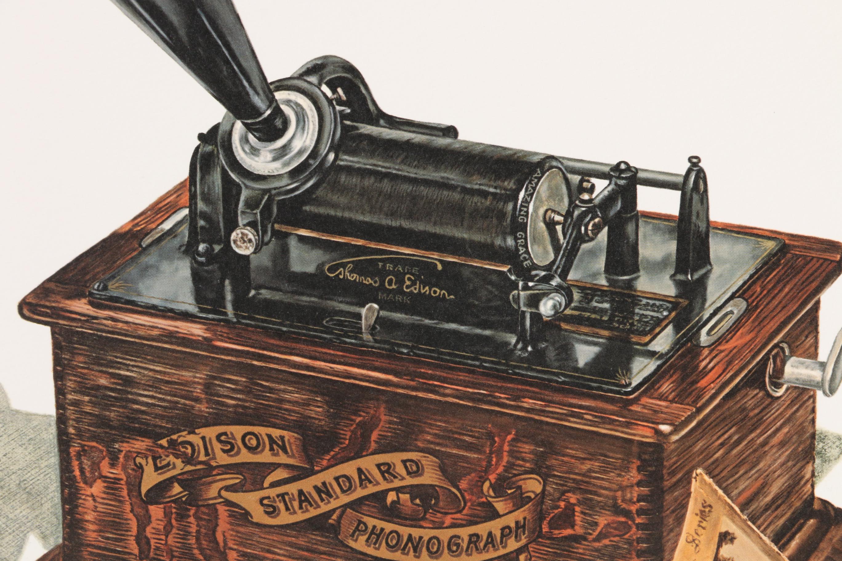 James Tardy Offset Lithograph "Home Entertainment," circa 1977 EBTH