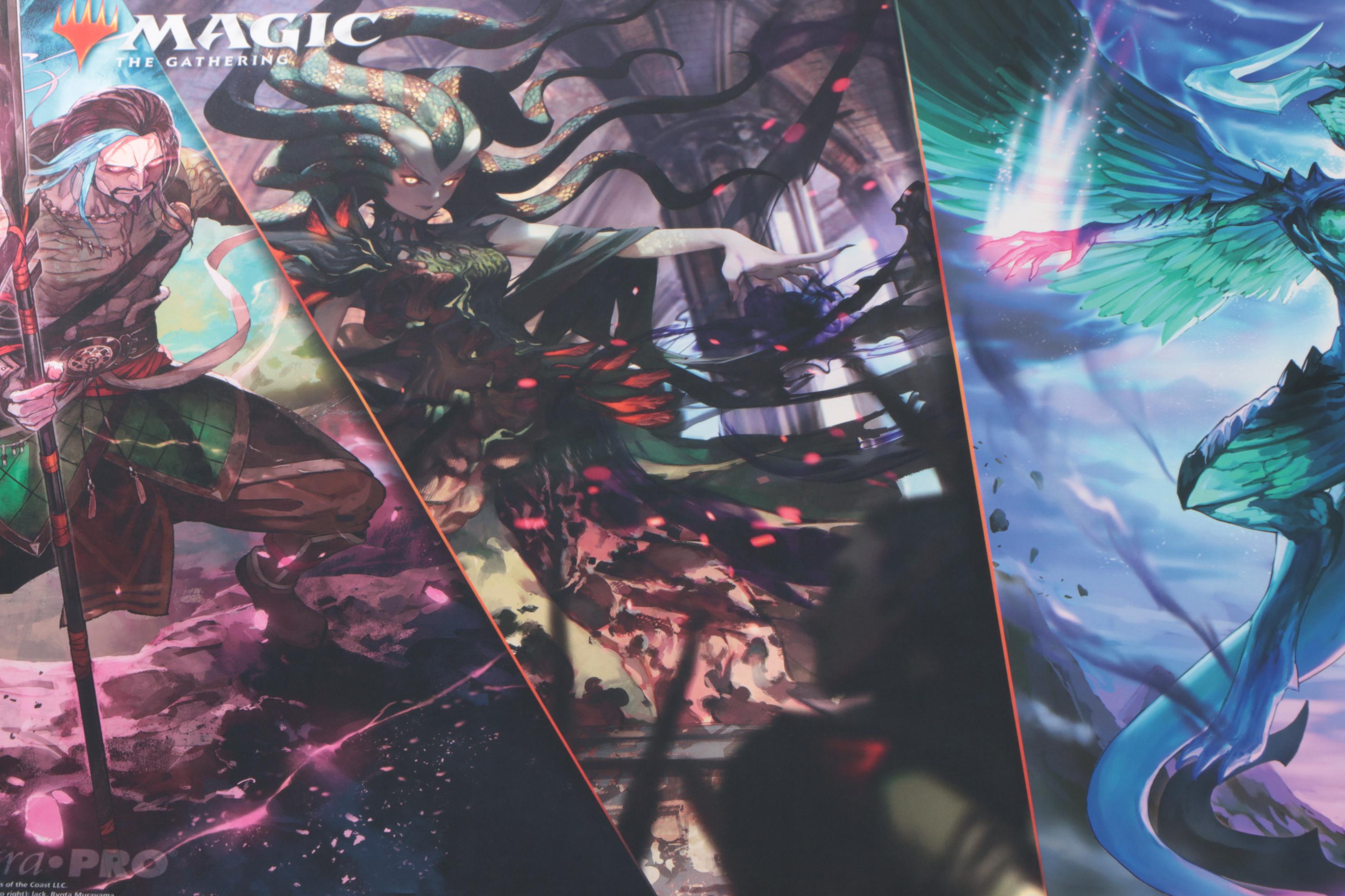 Collection of "Magic The Gathering" Table Playmats EBTH