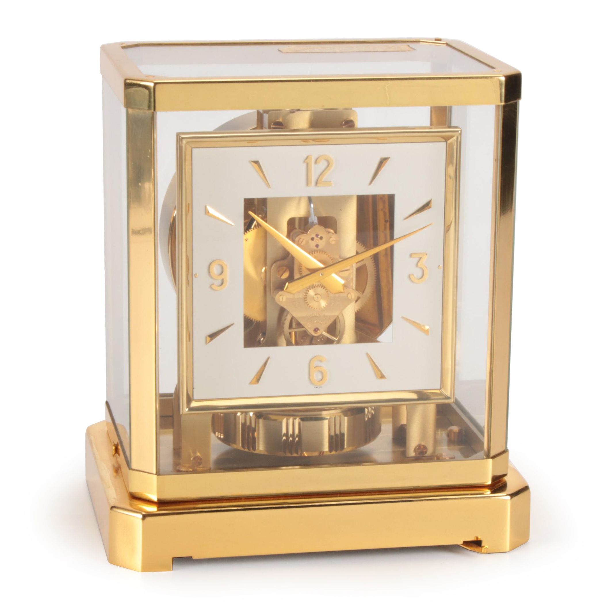 JaegerLeCoultre "Atmos" SelfWinding Perpetual Motion Mantel Clock EBTH