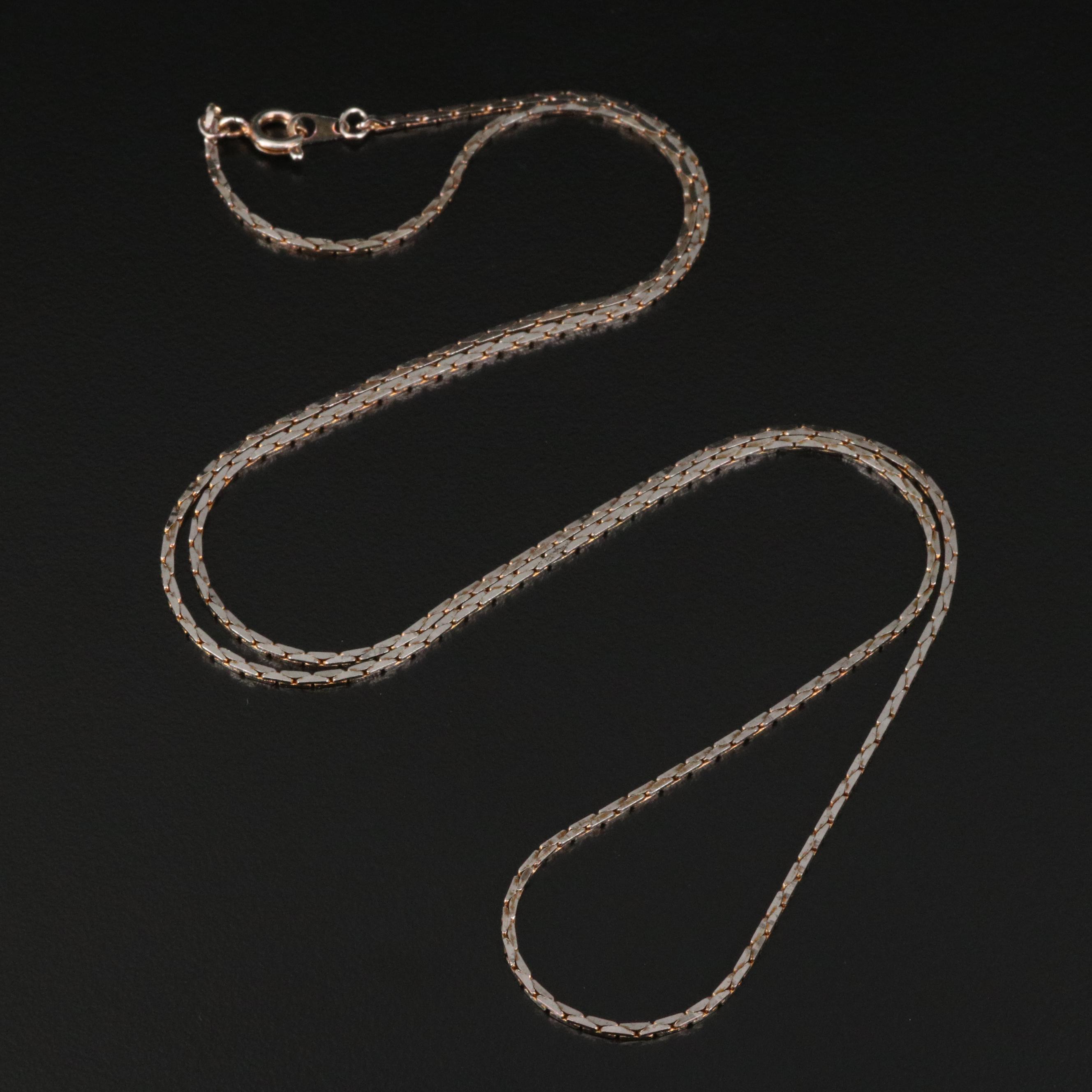 Boston Link Chain Necklace EBTH